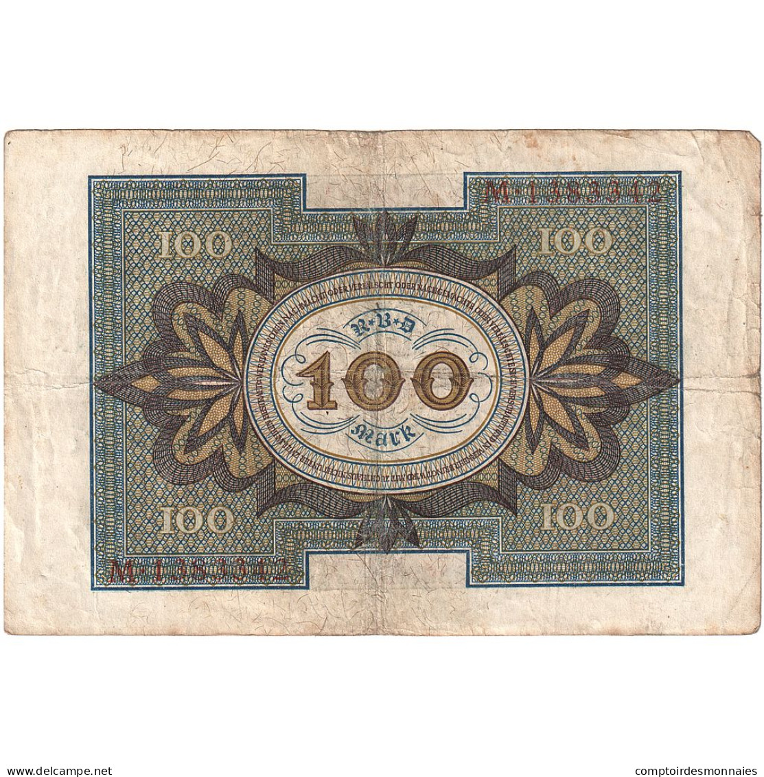 Allemagne, 100 Mark, 1920, 1920-11-01, KM:69a, TTB - 100 Mark