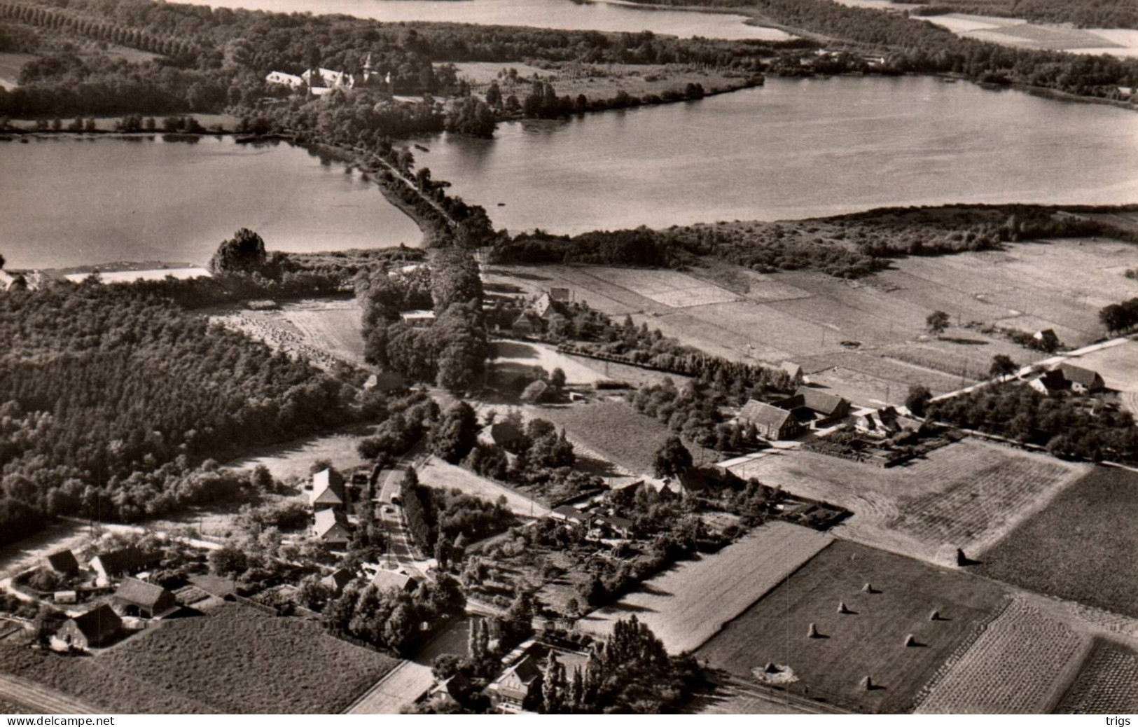 Krickenbecker Seen (Luftbild) - Nettetal