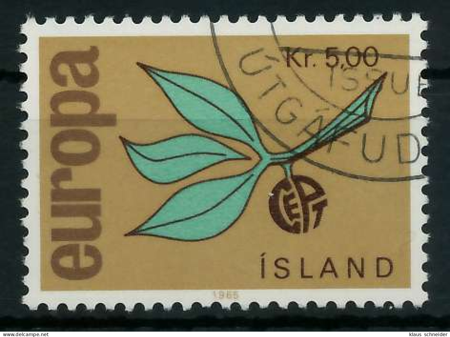 ISLAND 1965 Nr 395 Gestempelt X9B8E76 - Usados