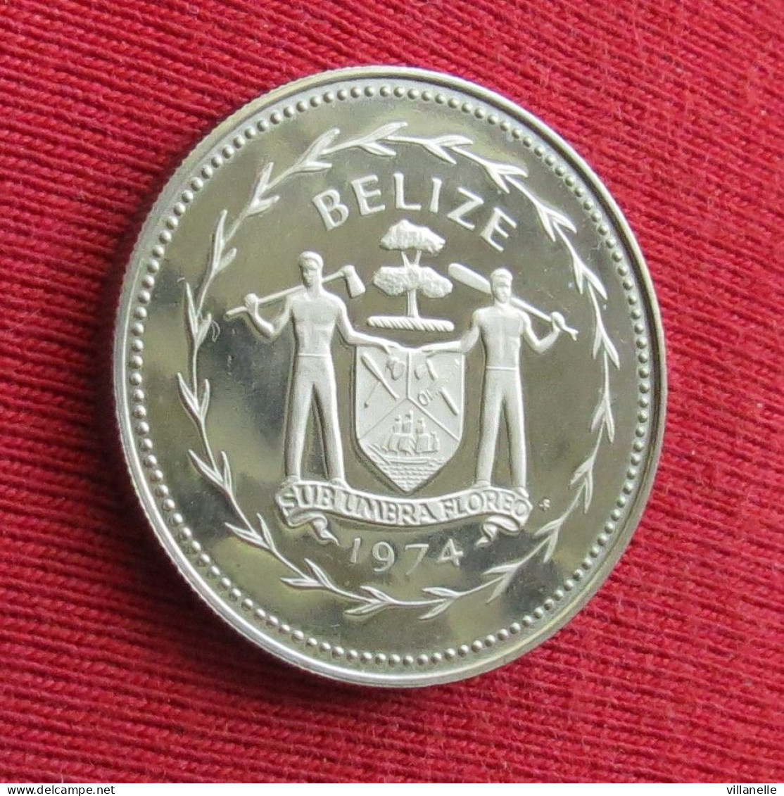 Belize 25 Cents 1974 Beliz Belice  W ºº - Belize