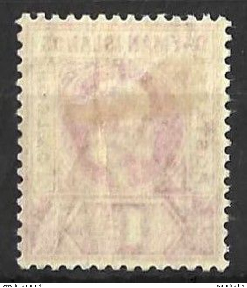 CAYMAN Is...KING EDWARD VII..(1901-10.)..." 1905.."...1d .....SG9......MULTI-CA....CREAESED......(CAT.VAL.£25..).....MH. - Cayman (Isole)