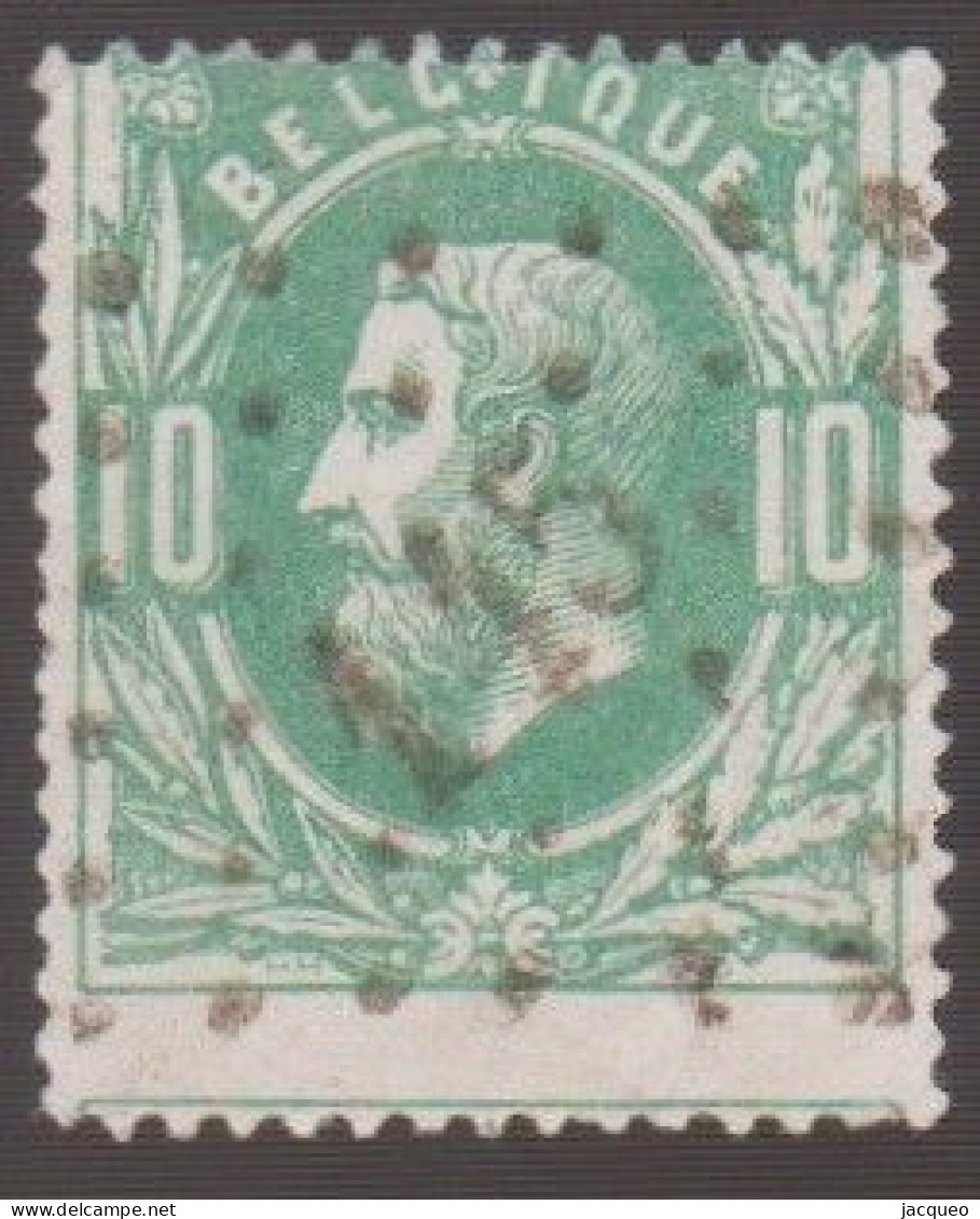 N°30 OBL A POINT N°145 GENAPPE - 1869-1883 Leopold II.