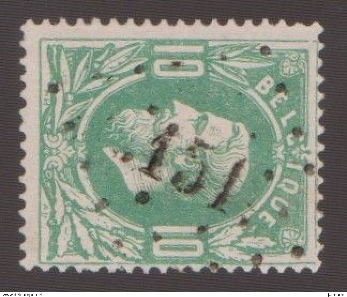 N°30 OBL A POINT N°151 GLONS - 1869-1883 Leopold II.