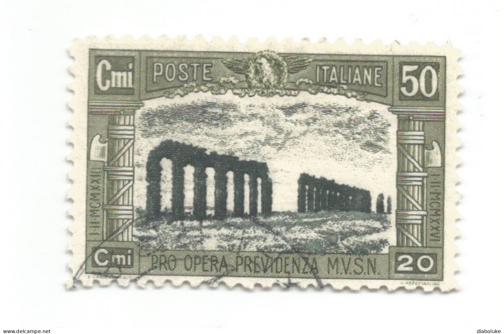 (REGNO D'ITALIA) 1928, PRO OPERA PREVIDENZA MILIZIA, 2° EMISSIONE - Serie Di 4 Francobolli Usati, Annulli Da Periziare - Oblitérés