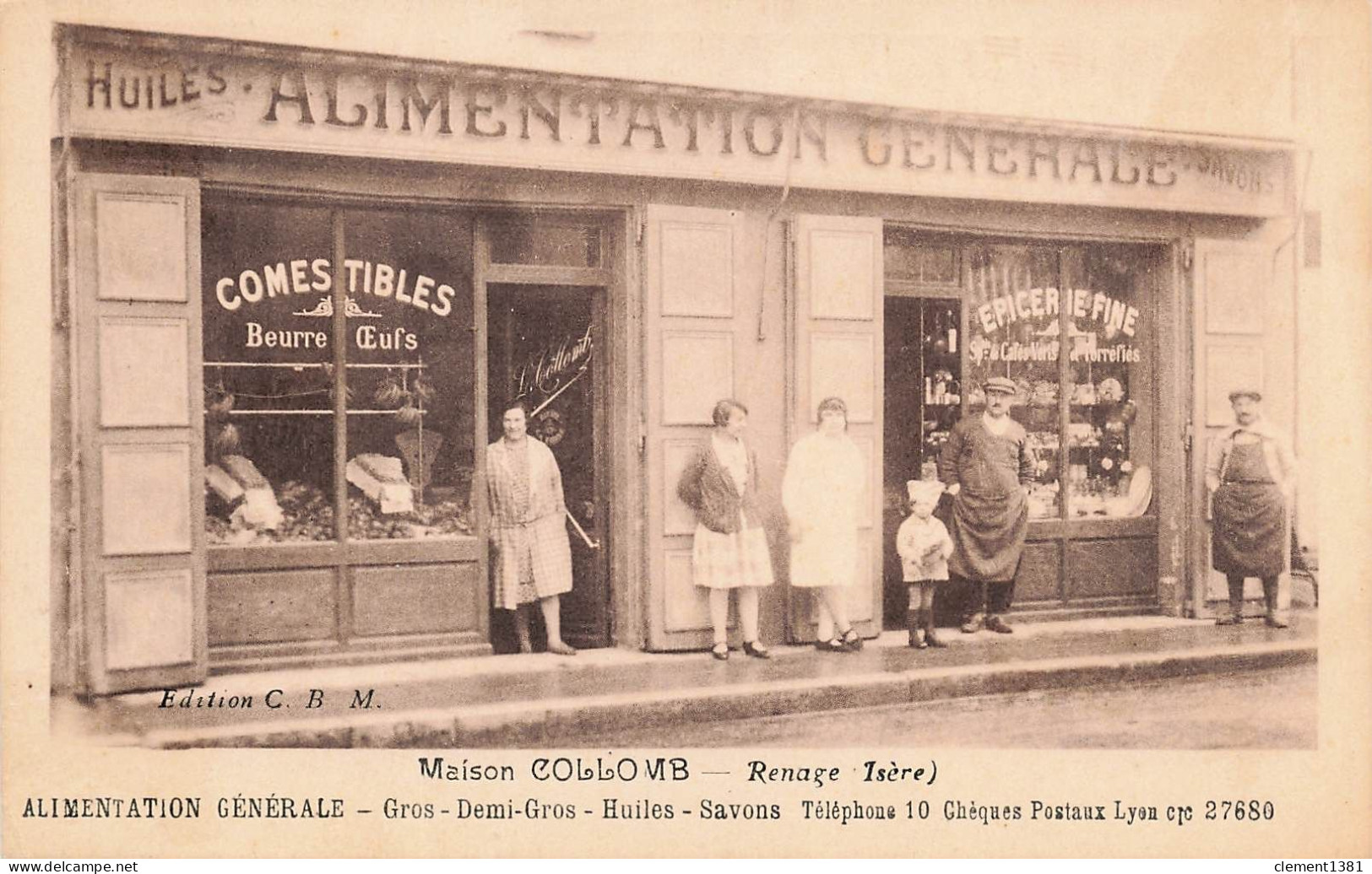 Renage Maison Collomb Alimentation Generale - Renage