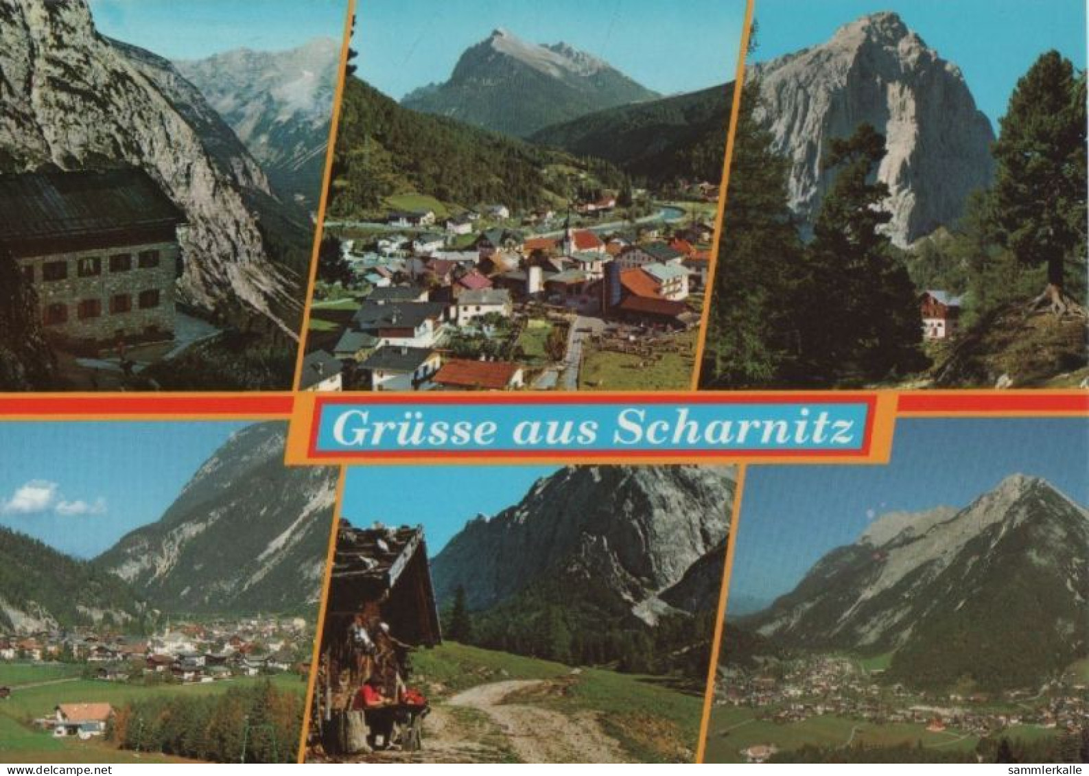 100414 - Österreich - Scharnitz - U.a. Hallerangerhaus - Ca. 1985 - Scharnitz