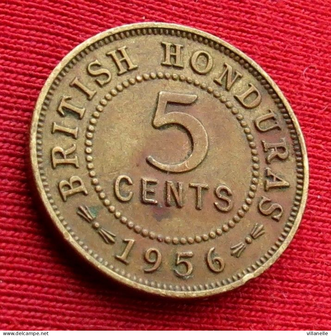 British Honduras 5 Cents 1956 Belize  W ºº - Belize