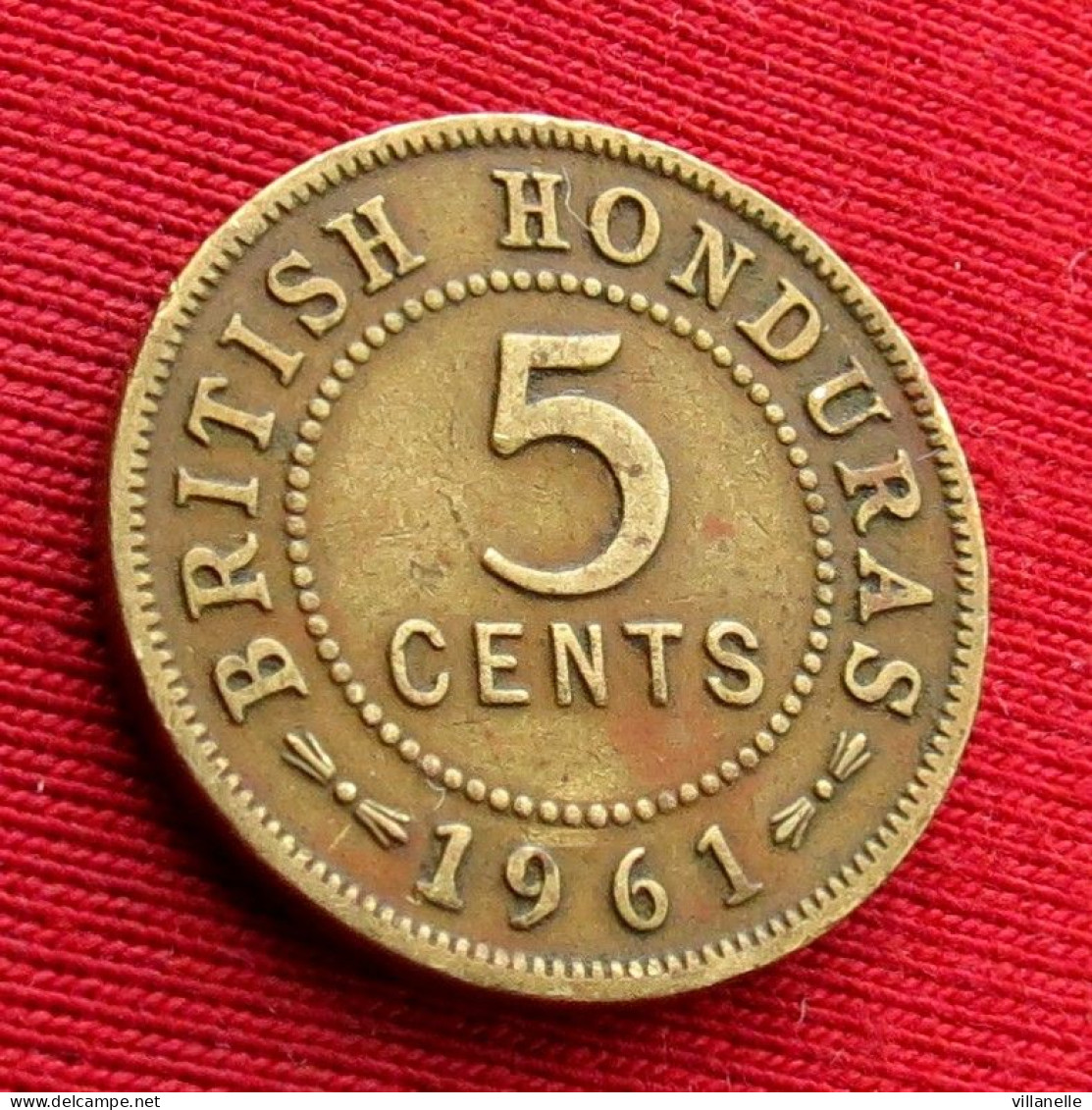 British Honduras 5 Cents 1961 Belize  W ºº - Belize