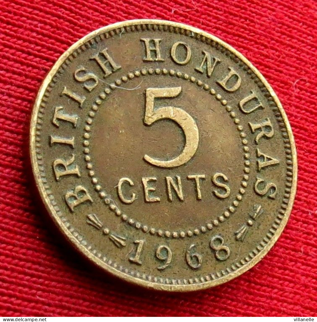 British Honduras 5 Cents 1968 Belize W ºº - Belize