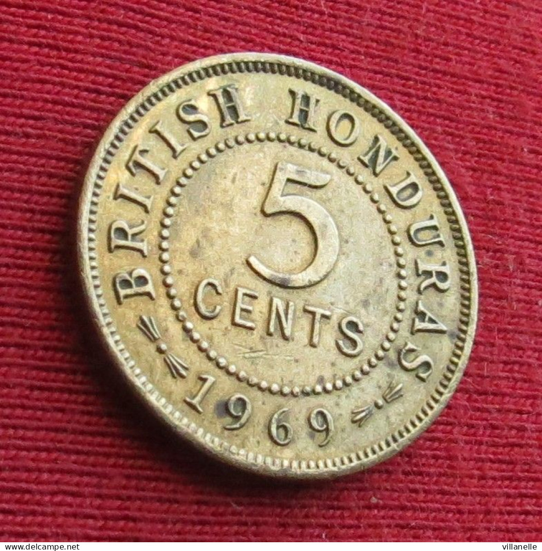 British Honduras 5 Cents 1969 Belize W ºº - Belize