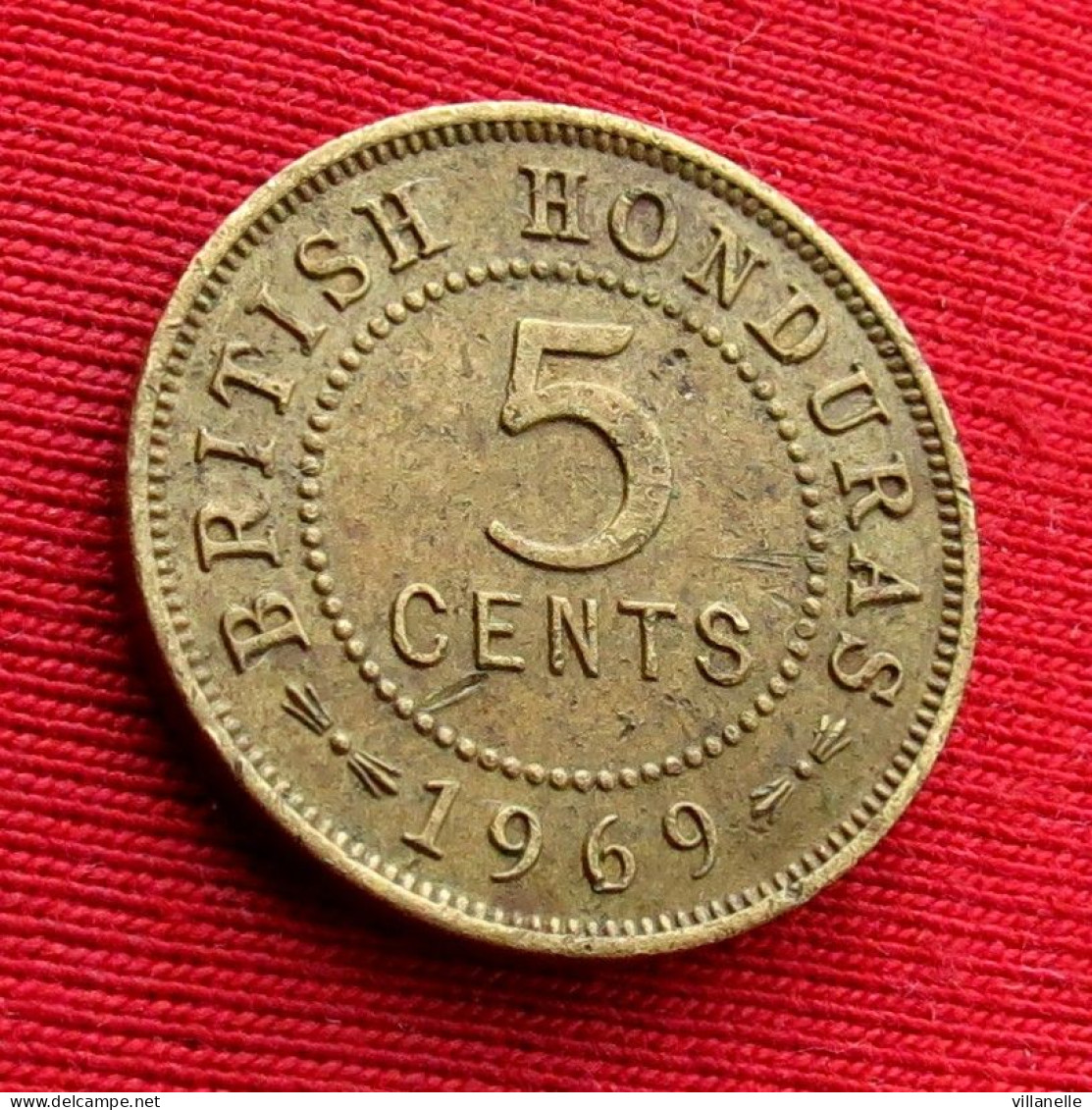 British Honduras 5 Cents 1969 Belize #2 W ºº - Belize