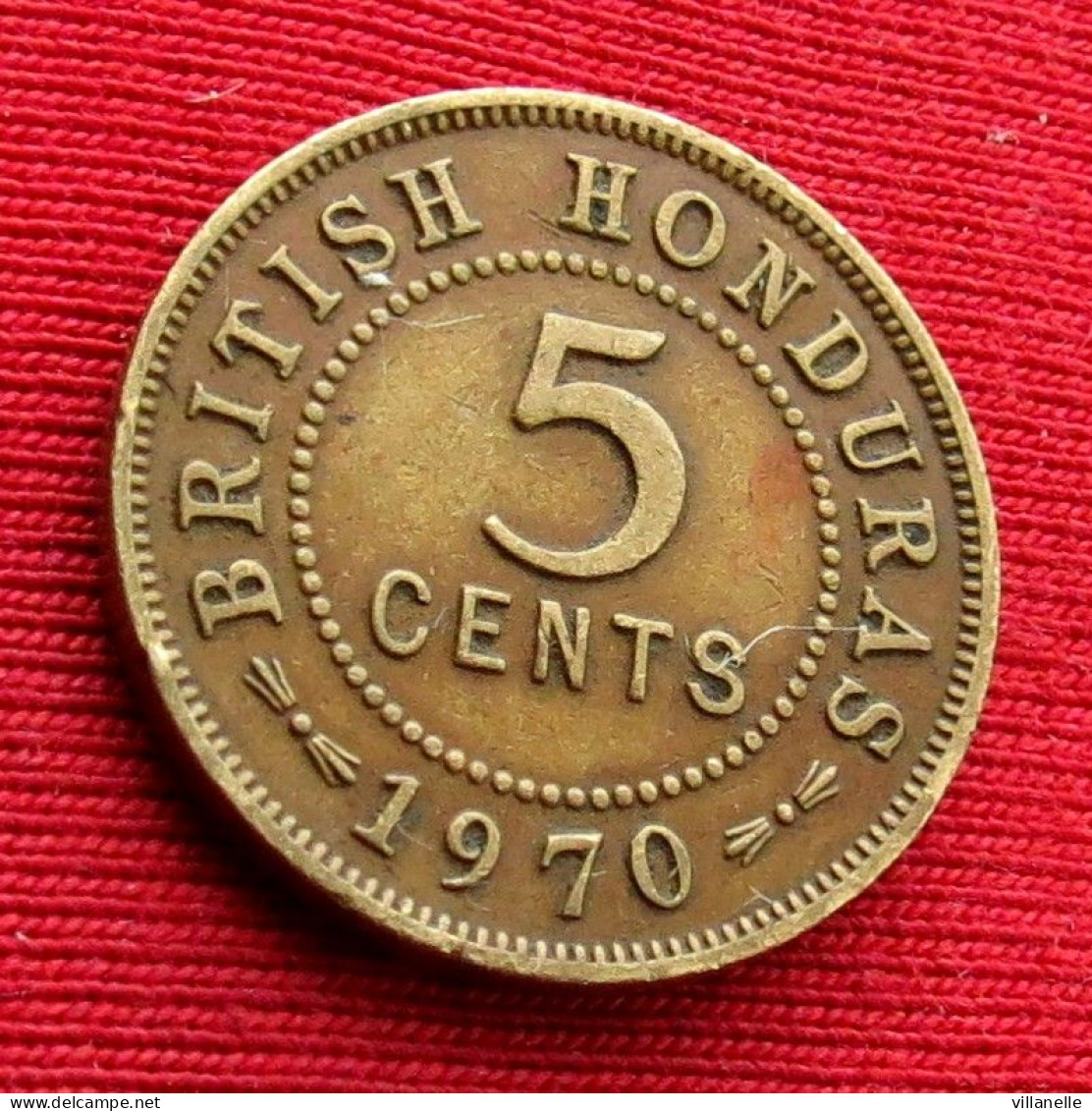 British Honduras 5 Cents 1970 Belize W ºº - Belize