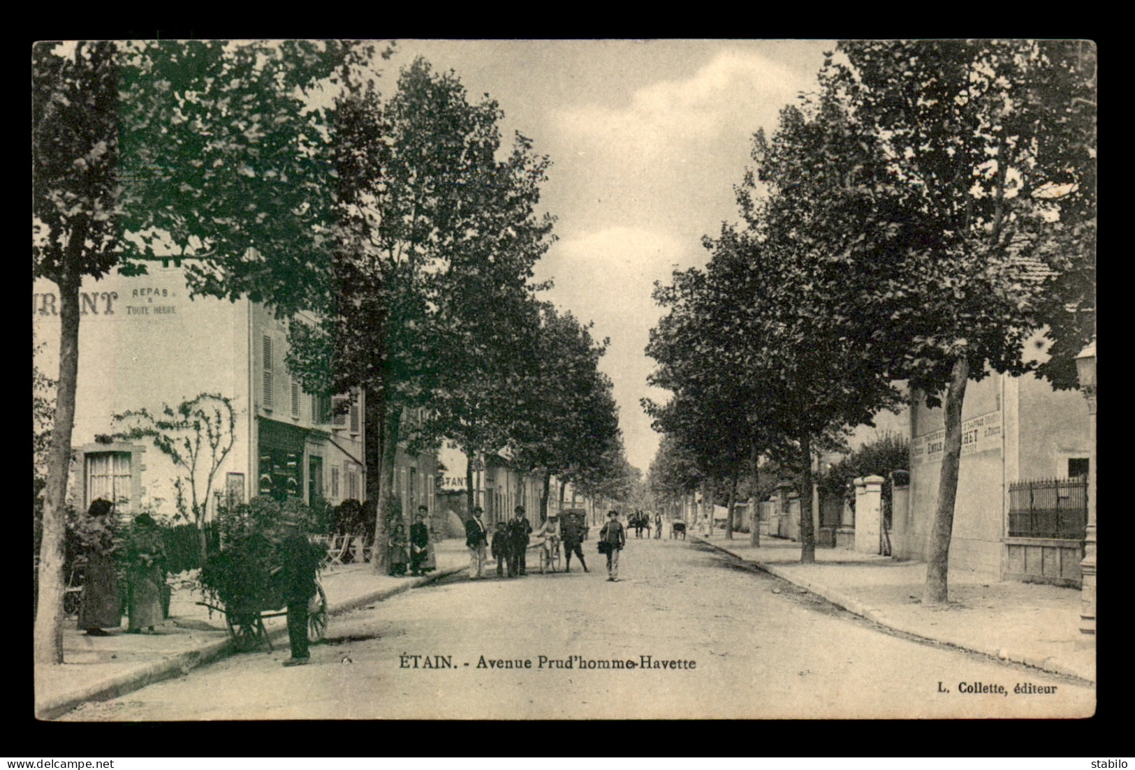 55 - ETAIN - AVENUE PRUD'HOMME HAVETTE - EDITEUR COLLETTE - Etain