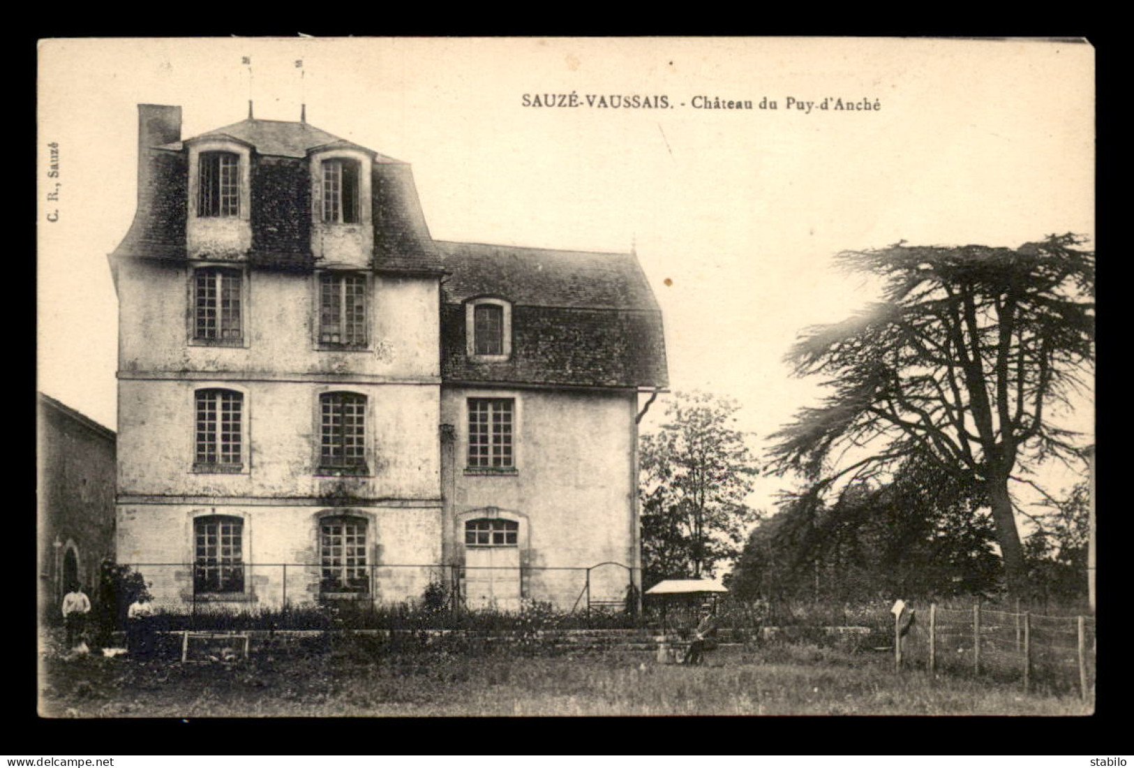 79 - SAUZE-VAUSSAIS - CHATEAU DU PUY-D'ANCHE - Sauze Vaussais