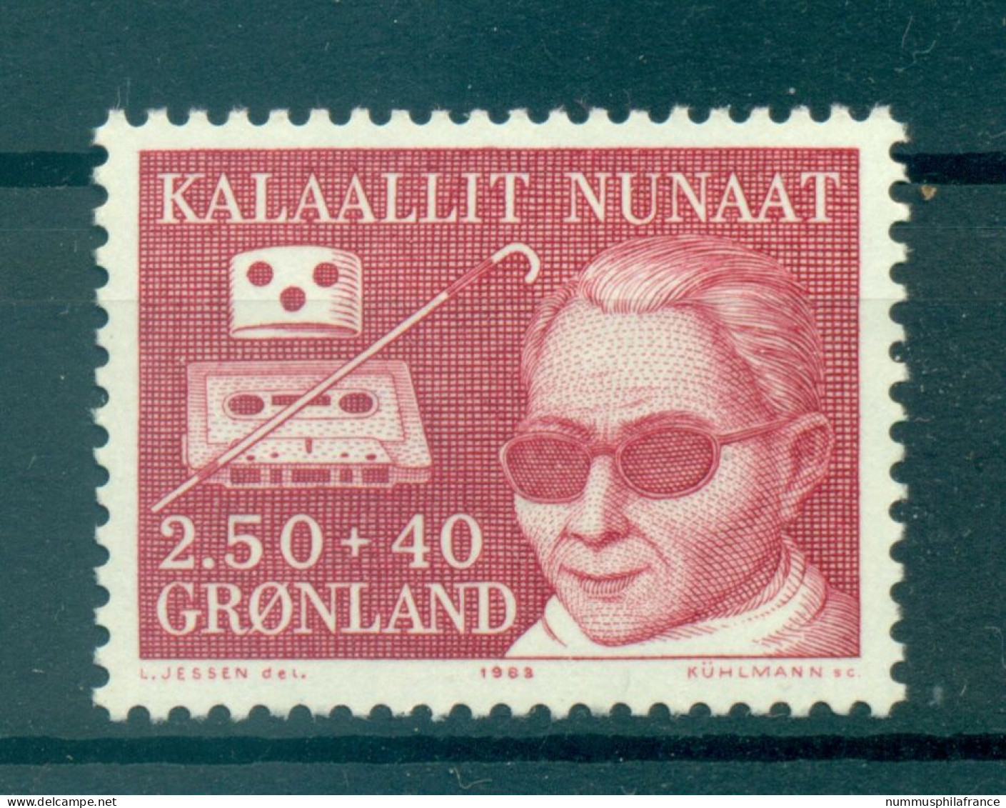 Groenland   1983 - Y & T N. 130 - Surtaxe Pour Les Handicapés  (Michel N. 142) - Unused Stamps