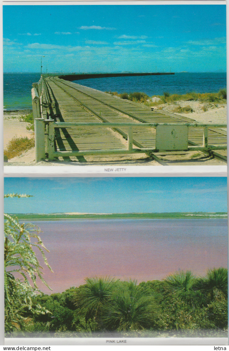 WESTERN AUSTRALIA WA Midge Distributors Folder ESPERANCE 14 Postcard Views Used 1993 - Andere & Zonder Classificatie