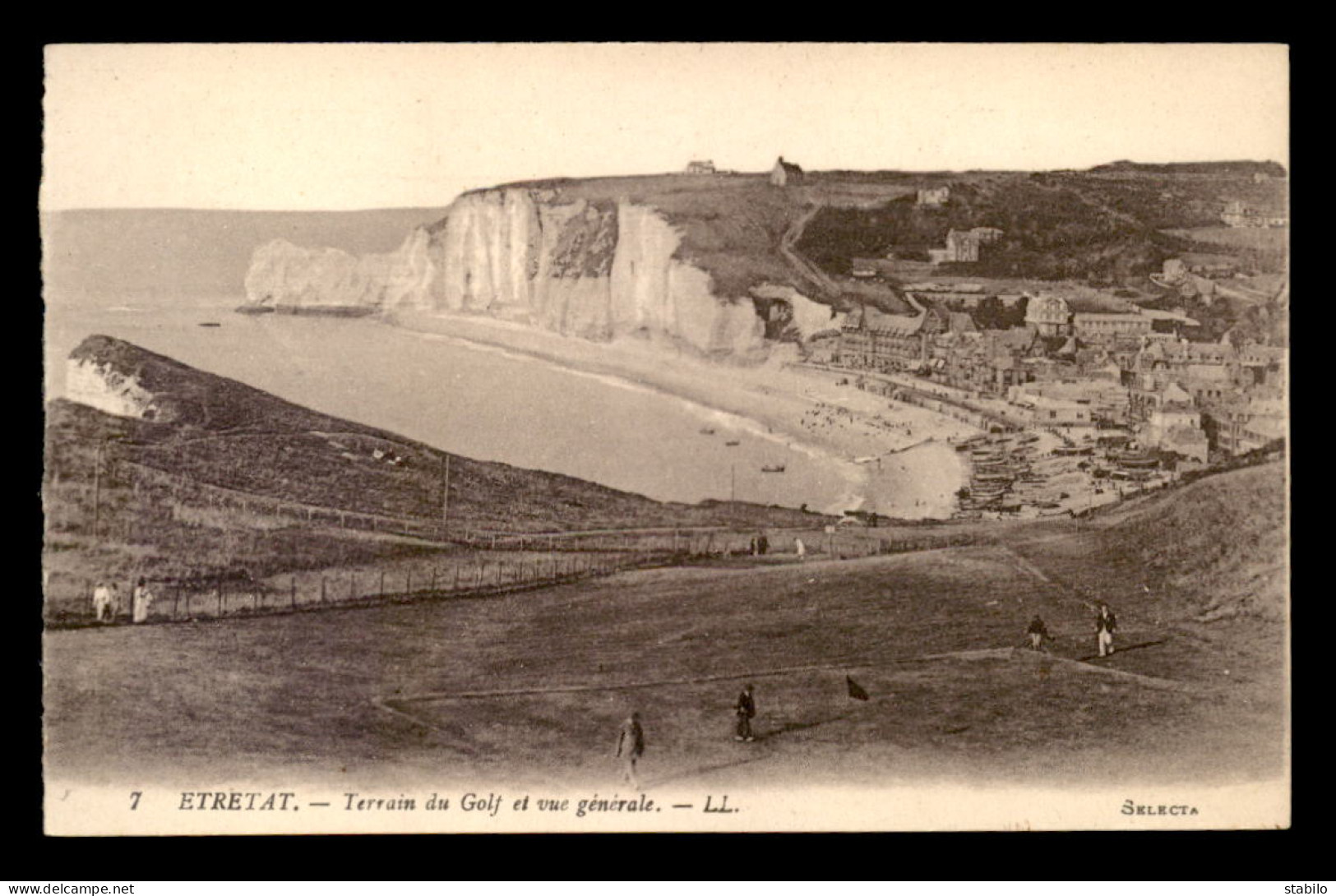 SPORTS - GOLF - ETRETAT (SEINE-MARITIME) - TERRAIN DU GOLF - Golf