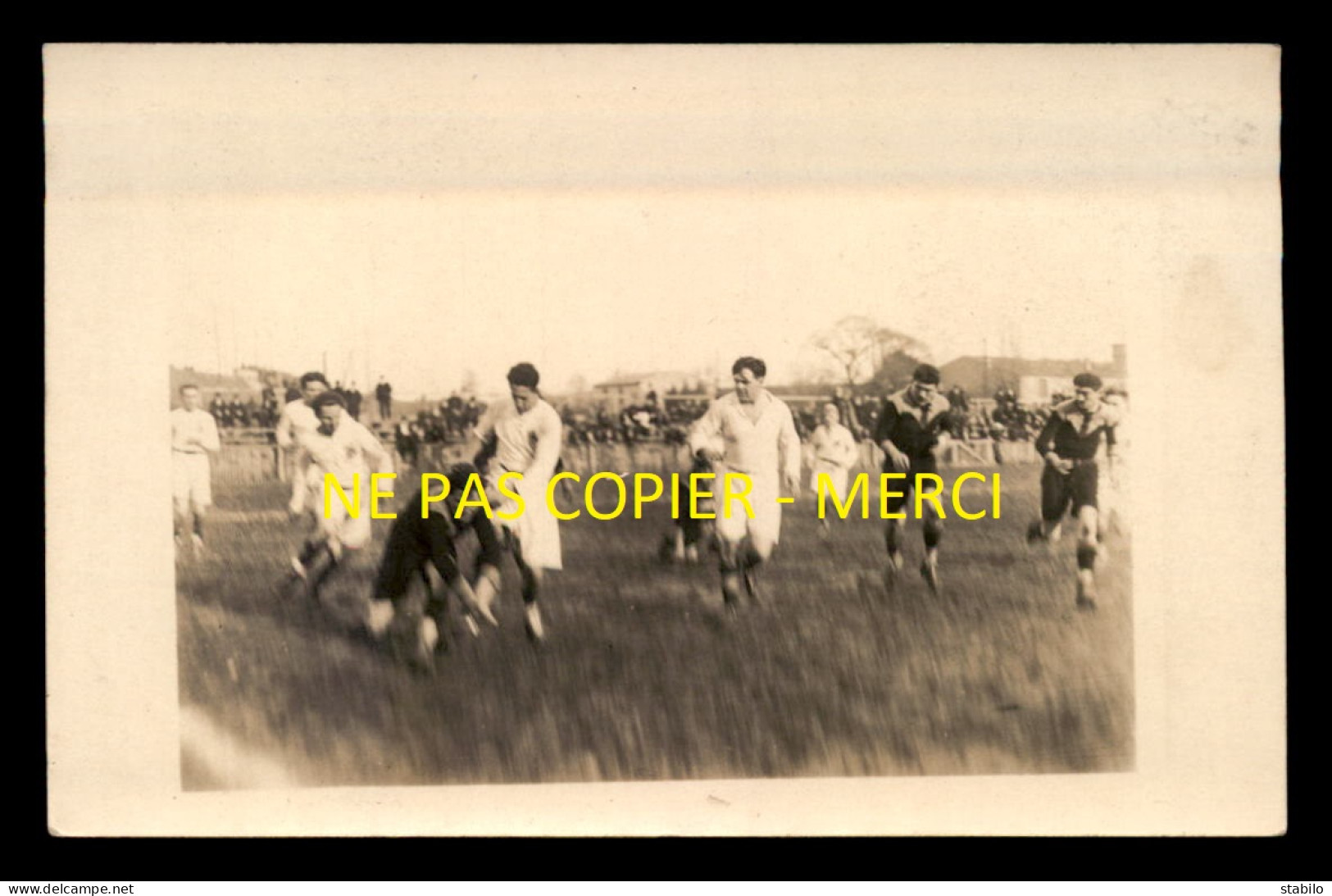 SPORTS - RUGBY - STADE DE BORDEAUX (GIRONDE) - 3 CARTES PHOTOS ORIGINALES - Rugby