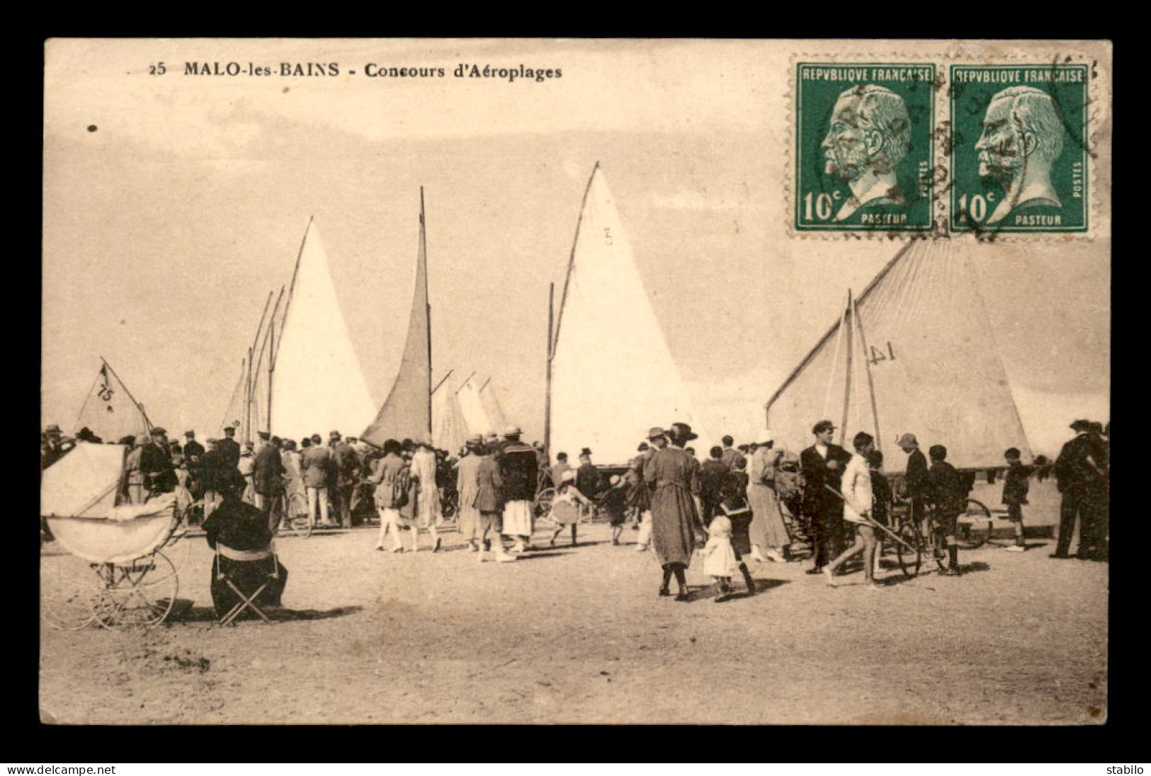 SPORTS - VOILE - CONCOURS D'AEROPLAGES - MALO-LES-BAINS - Zeilen