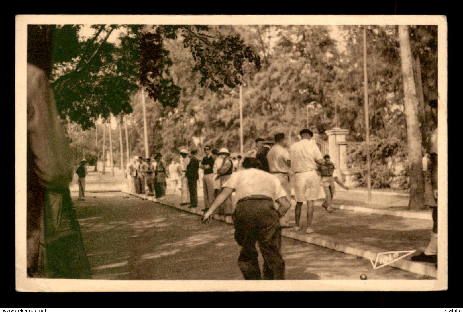 SPORTS - PETANQUE - DAKAR (SENEGAL) - LE JEU DE BOULES DE LA MAIRIE - Petanque