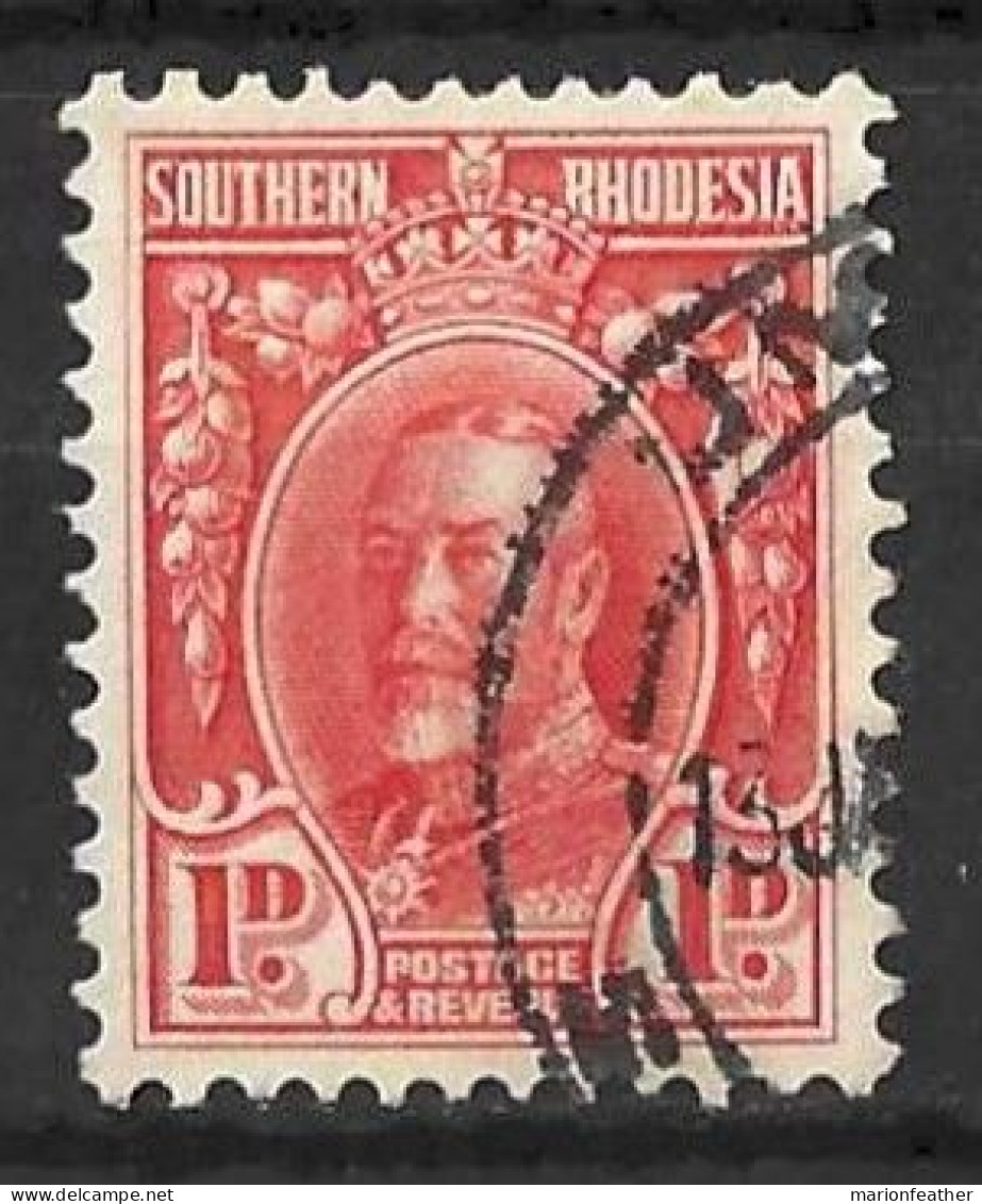 SOUTHERN RHODESIA...KING GEOGE V..(1910-36.)..." 1931.".....1d.......SG16a....P11.5.....CDS....VFU... - Southern Rhodesia (...-1964)