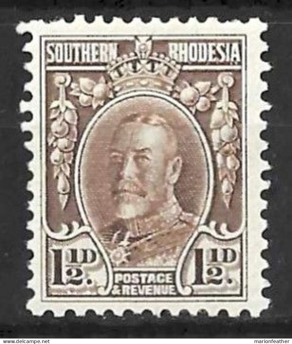 SOUTHERN RHODESIA...KING GEOGE V..(1910-36.)..." 1931.".....1 & HALFd.......SG16d.......MH..... - Southern Rhodesia (...-1964)