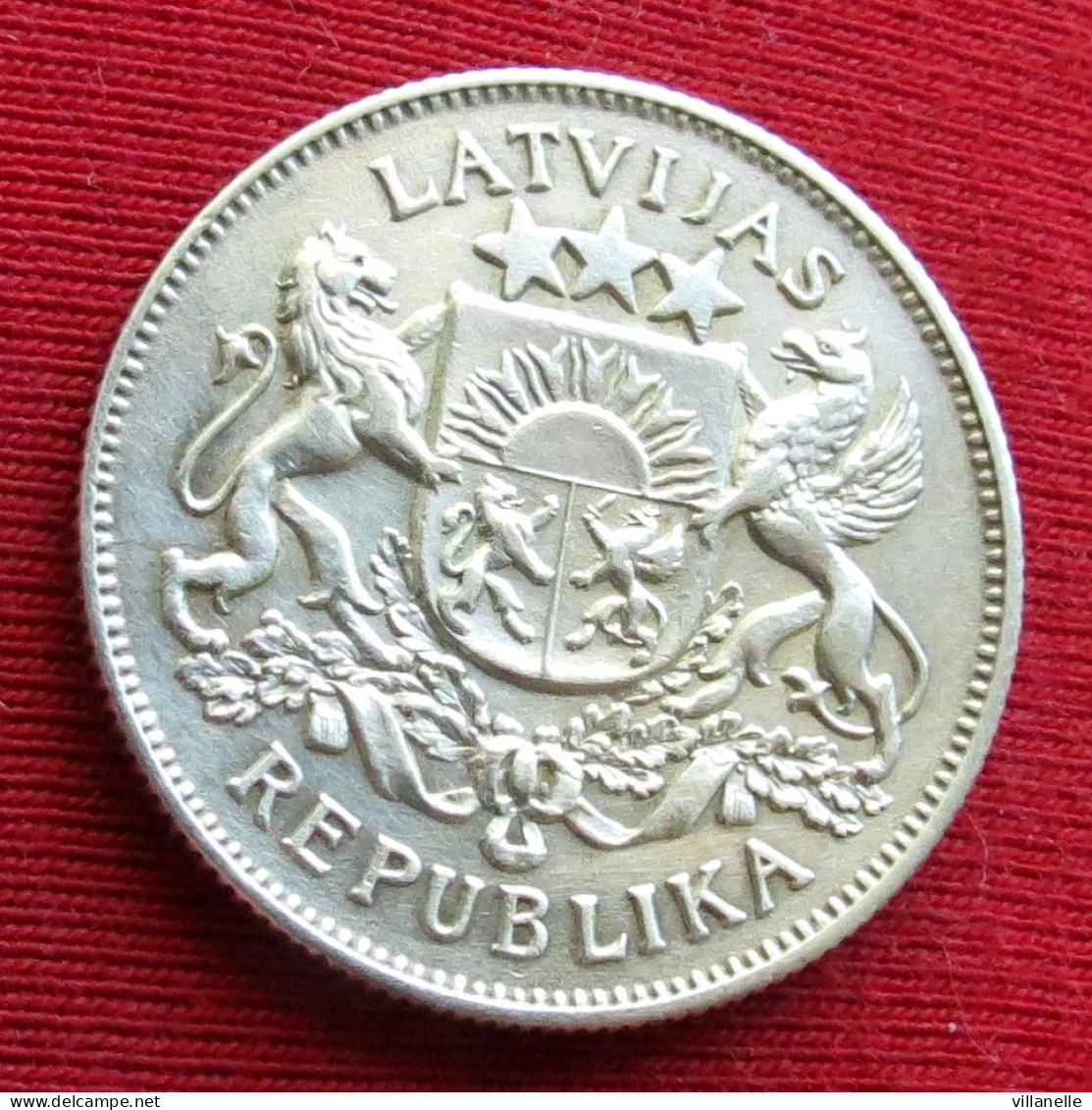 Latvia 2 Lati 1926 W ºº - Latvia