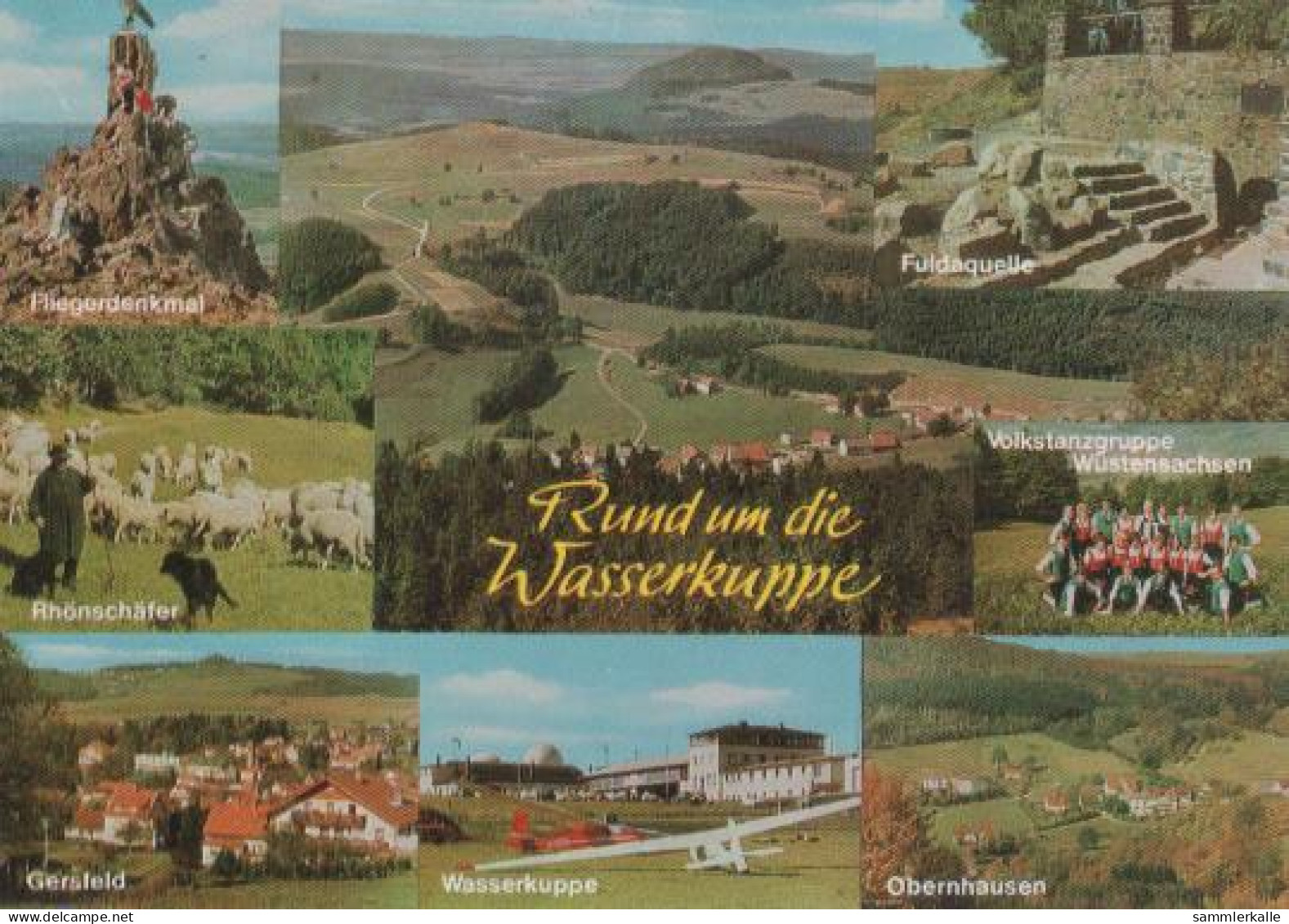 25796 - Gersfeld - Rund Um Wasserkuppe U.a. Rhönschäfer - Ca. 1975 - Fulda