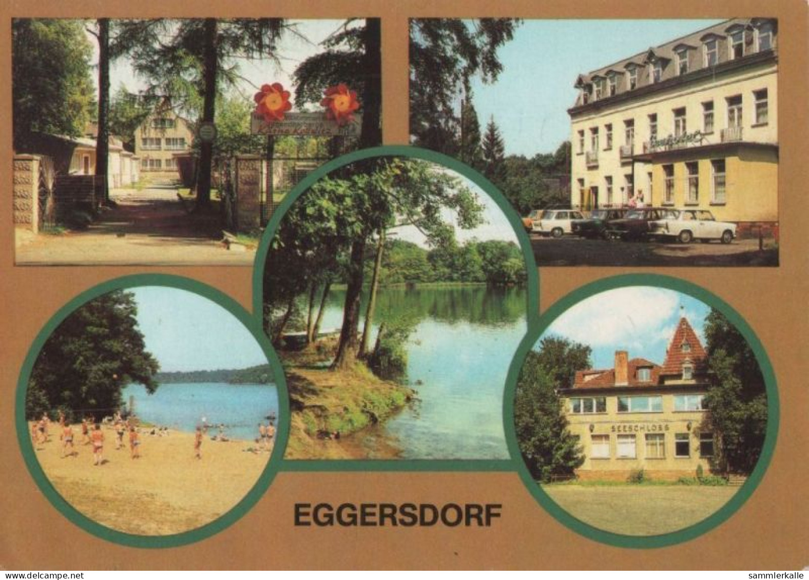 89093 - Müncheberg-Eggersdorf - U.a. Gaststätte Seeschloss - 1983 - Muencheberg