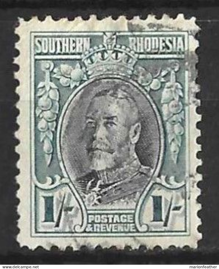 SOUTHERN RHODESIA...KING GEORGE V..(1910-36..).." 1931..".....1/-......SG23......P12.........VFU. - Zuid-Rhodesië (...-1964)