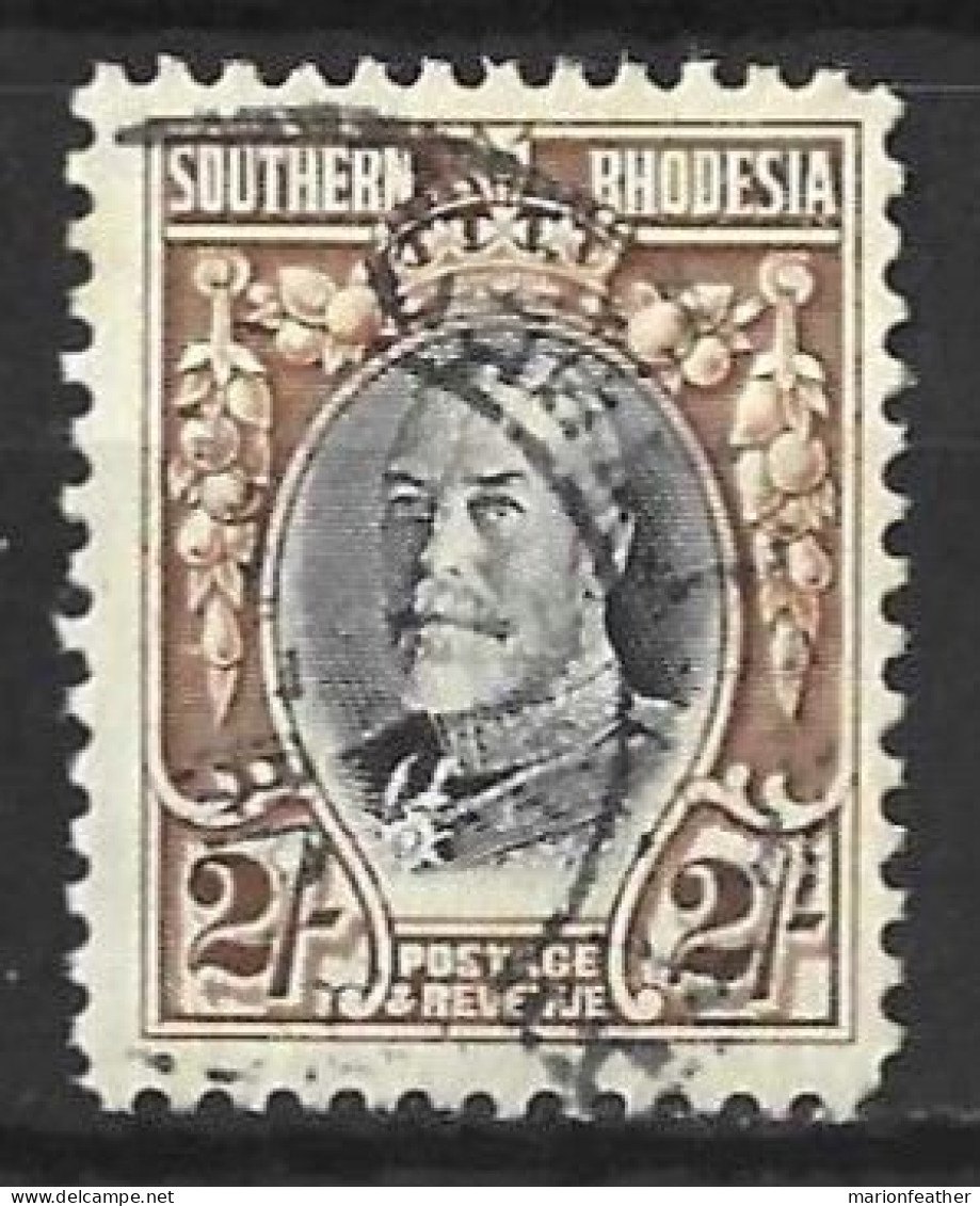 SOUTHERN RHODESIA...KING GEORGE V..(1910-36..).." 1931..".....2/-......P12......CDS.....VFU...... - Rhodésie Du Sud (...-1964)
