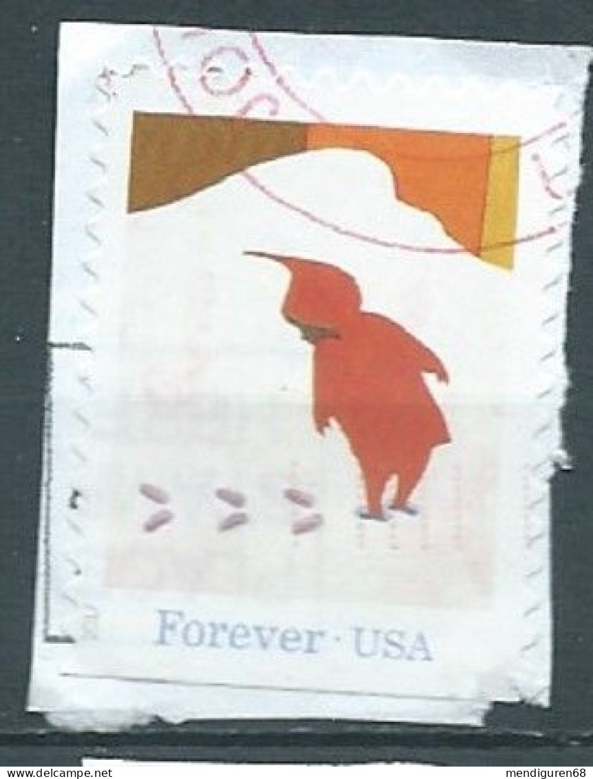 VEREINIGTE STAATEN ETAS UNIS USA 2017 THE SNOWY DAY: PETER LEAVING FOOTPRINTS IN THE SNOW F SN 5246 MI 5449 YT 5068 SN 5 - Used Stamps