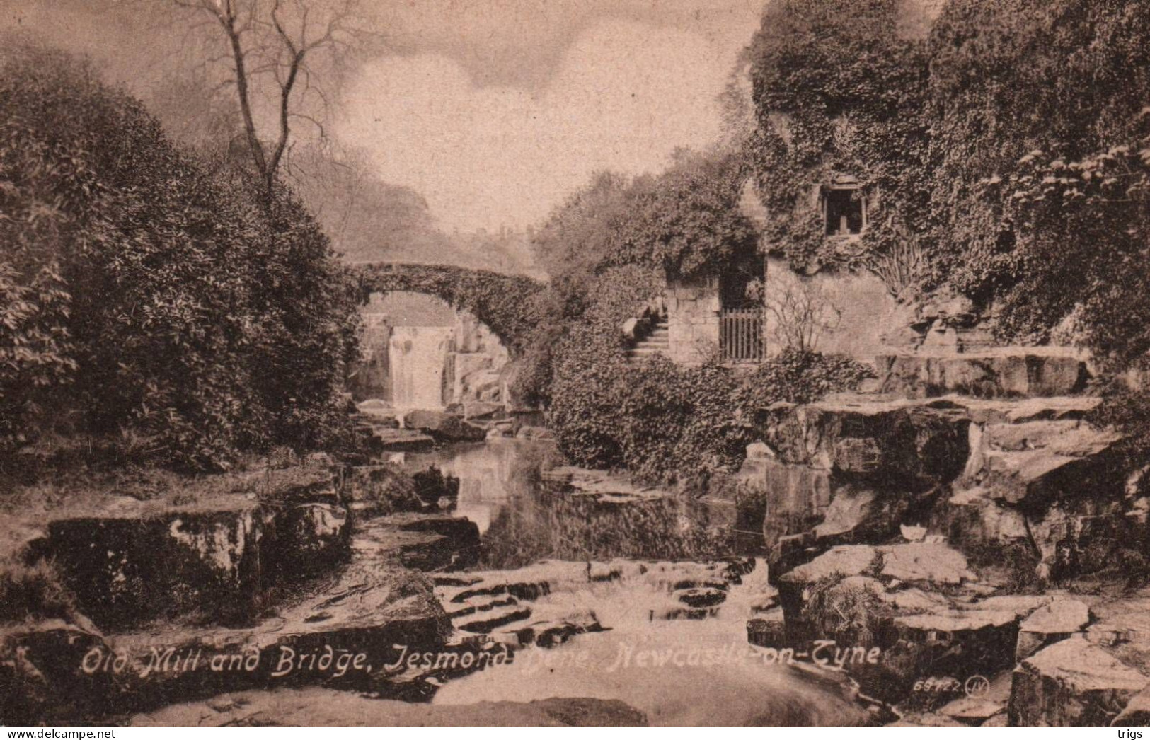 Newcastle On Tyne - Jesmond Dene, Old Mill And Bridge - Newcastle-upon-Tyne