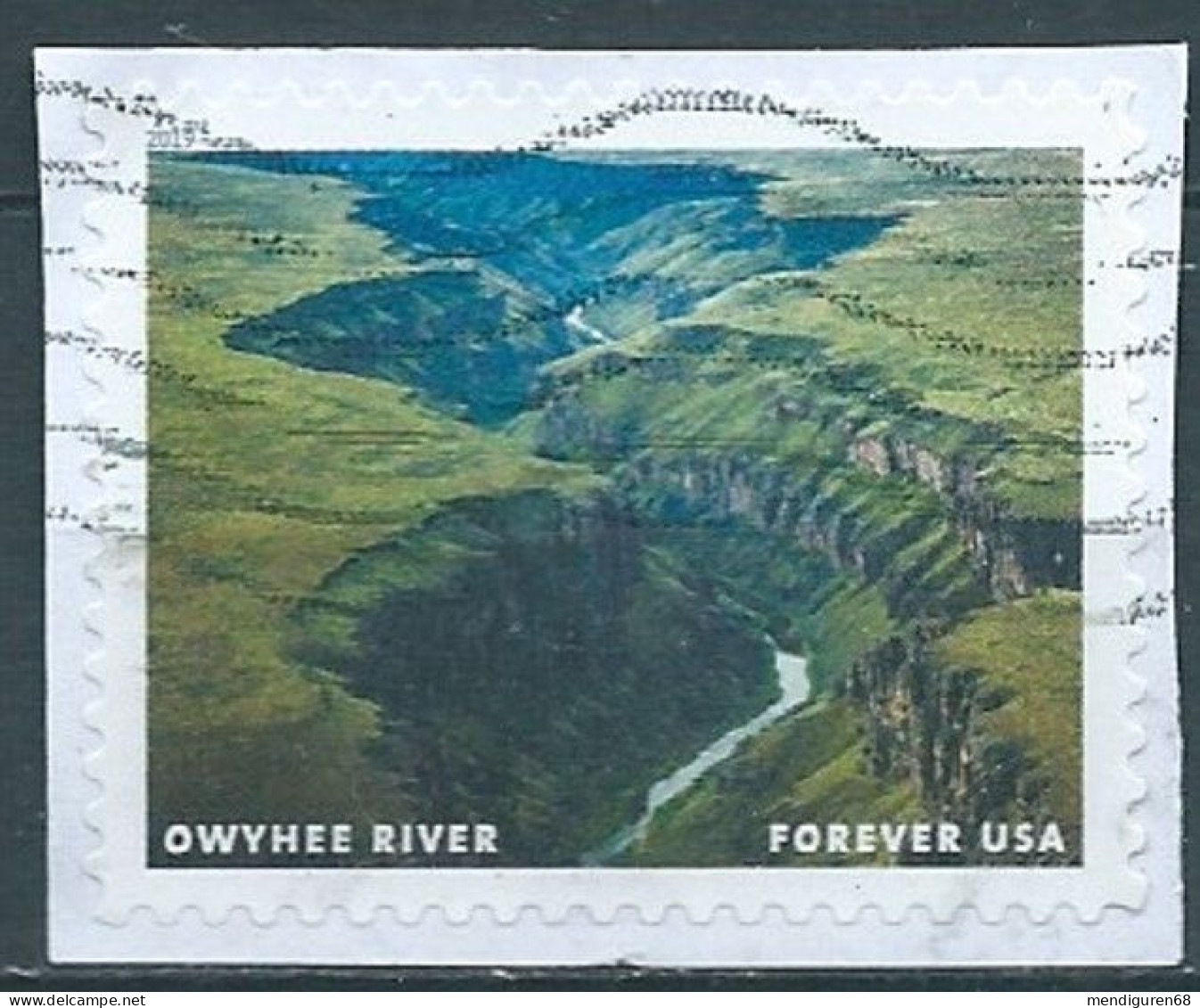 VEREINIGTE STAATEN ETATS UNIS USA 2019 FROM M/S WILD AND SCENIC RIVERS: OWYHEE RIVER  F SN 5381B MI 5593 YT 5213 SN 5995 - Used Stamps