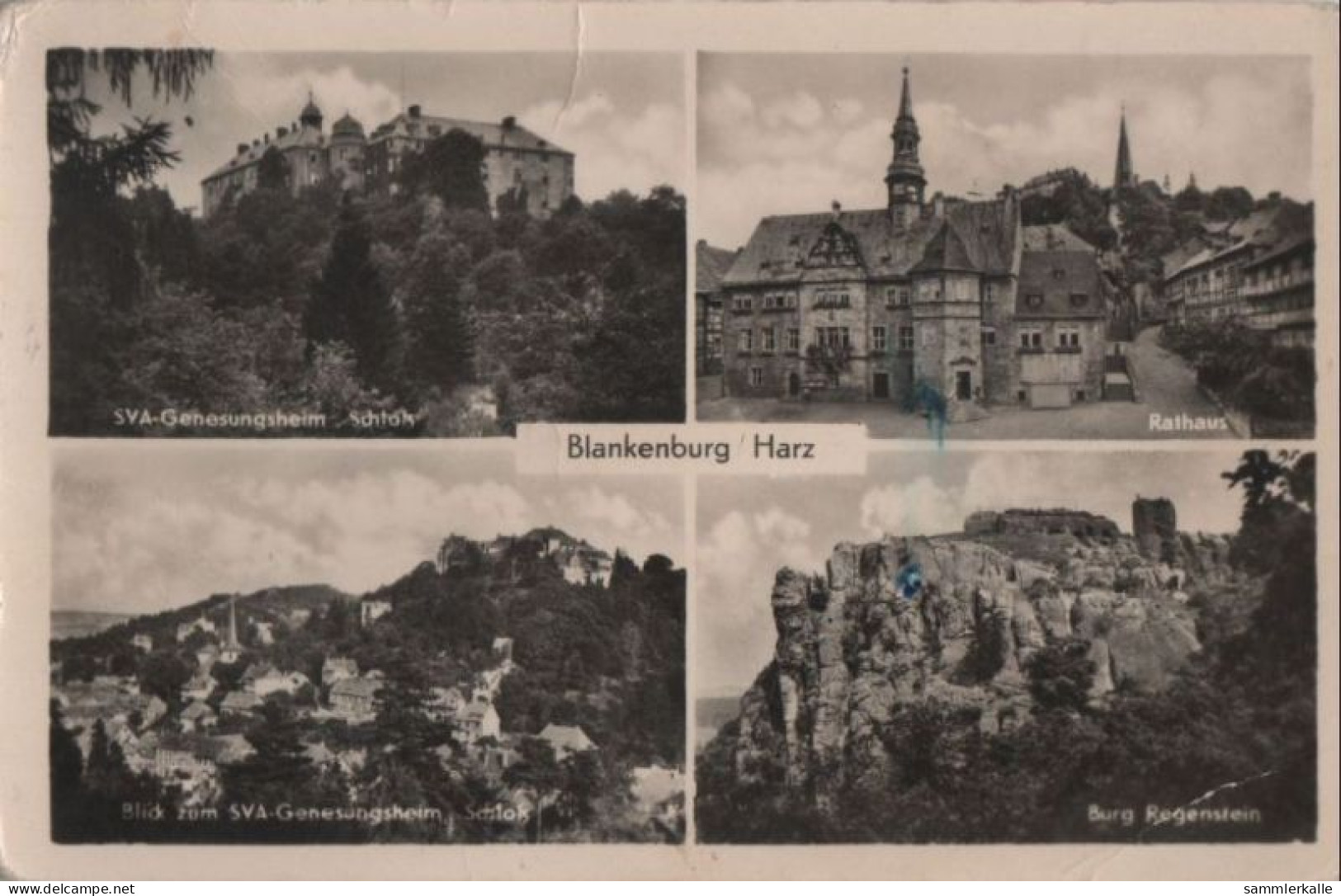 76599 - Blankenburg - U.a. SVA Genesungsheim - 1957 - Blankenburg