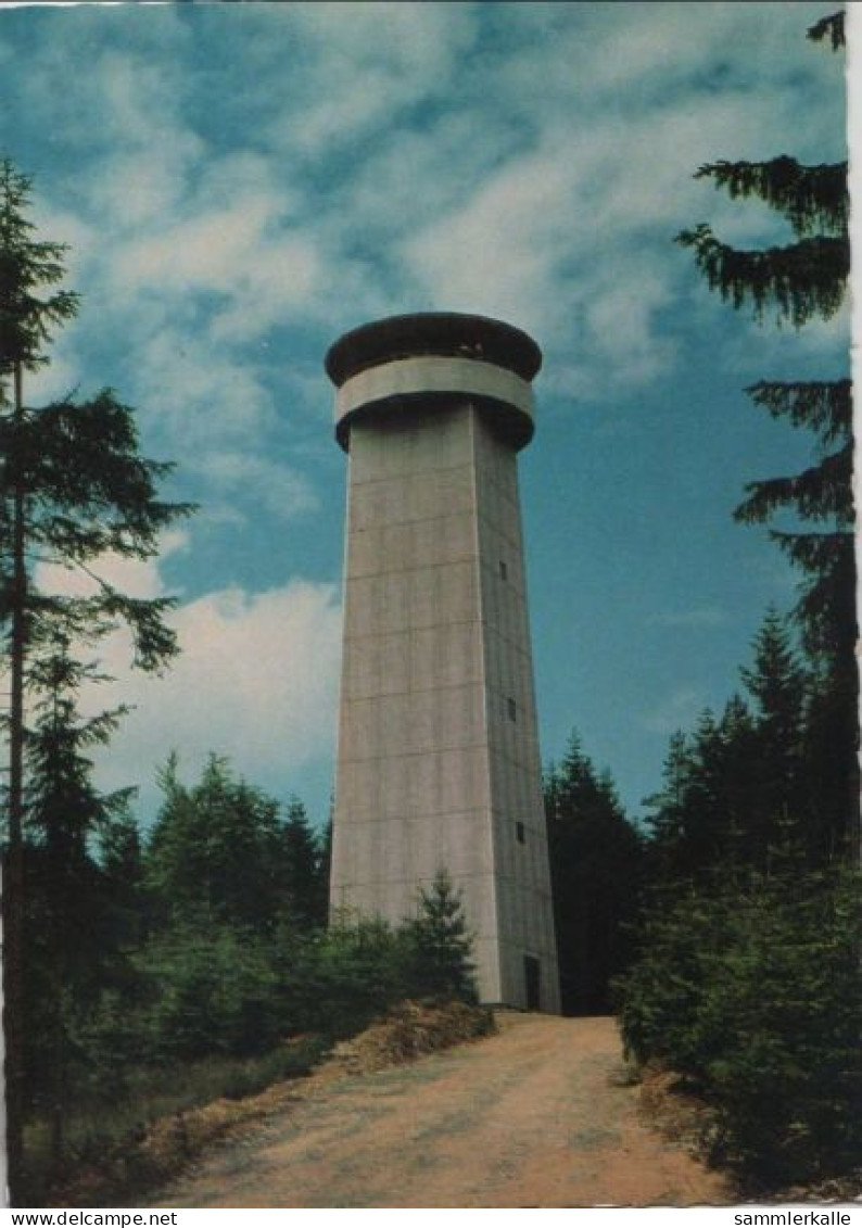 97211 - Ludwigsstadt-Lauenstein - Aussichtsturm Thüringer Warte - 1964 - Kronach
