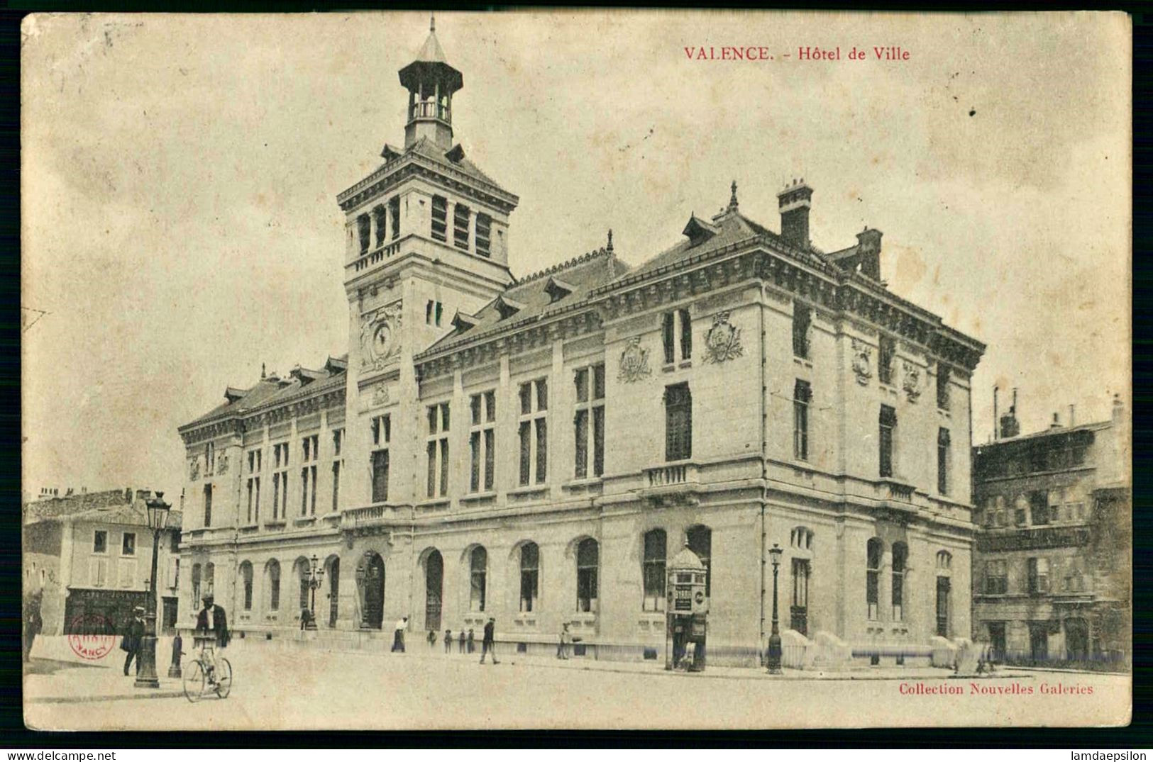 A69  FRANCE CPA VALENCE - HOTEL DE VILLE - Collections & Lots