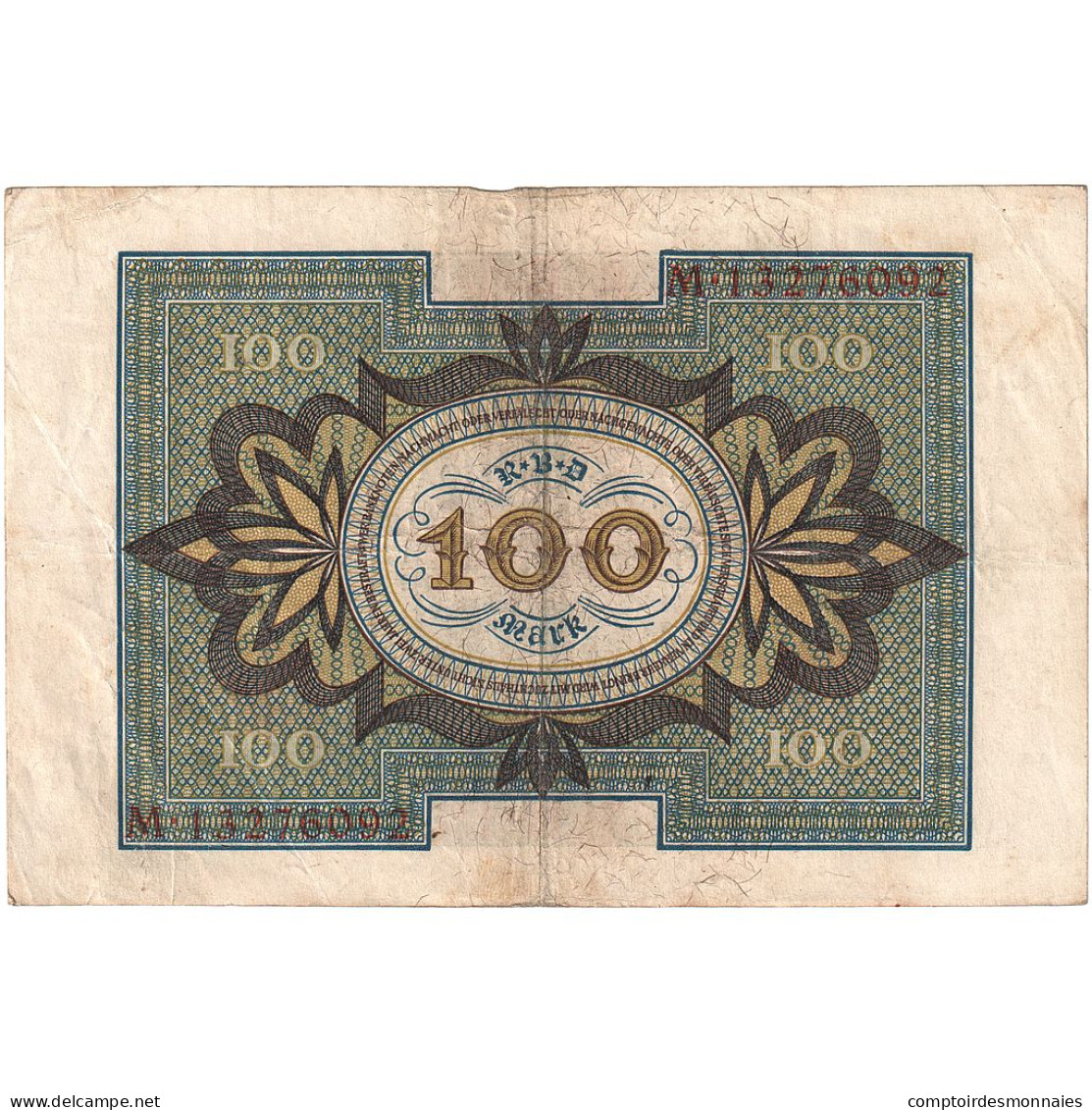 Allemagne, 100 Mark, 1920, 1920-11-01, KM:69b, TTB+ - 100 Mark