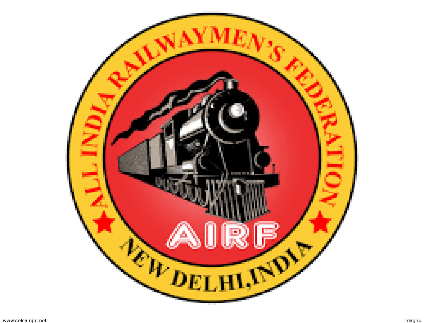 All India Railwaymen's Federation, Locomotive Train, Transport, India MNH 2024 - Neufs