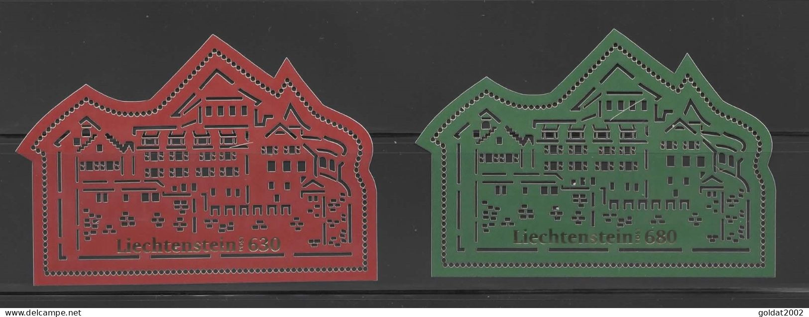 Liechtenstein 2023 - 2024 ,Vaduz Castle ,  LASER CUTTING & Odd Shaped , Unusual . - Ongebruikt