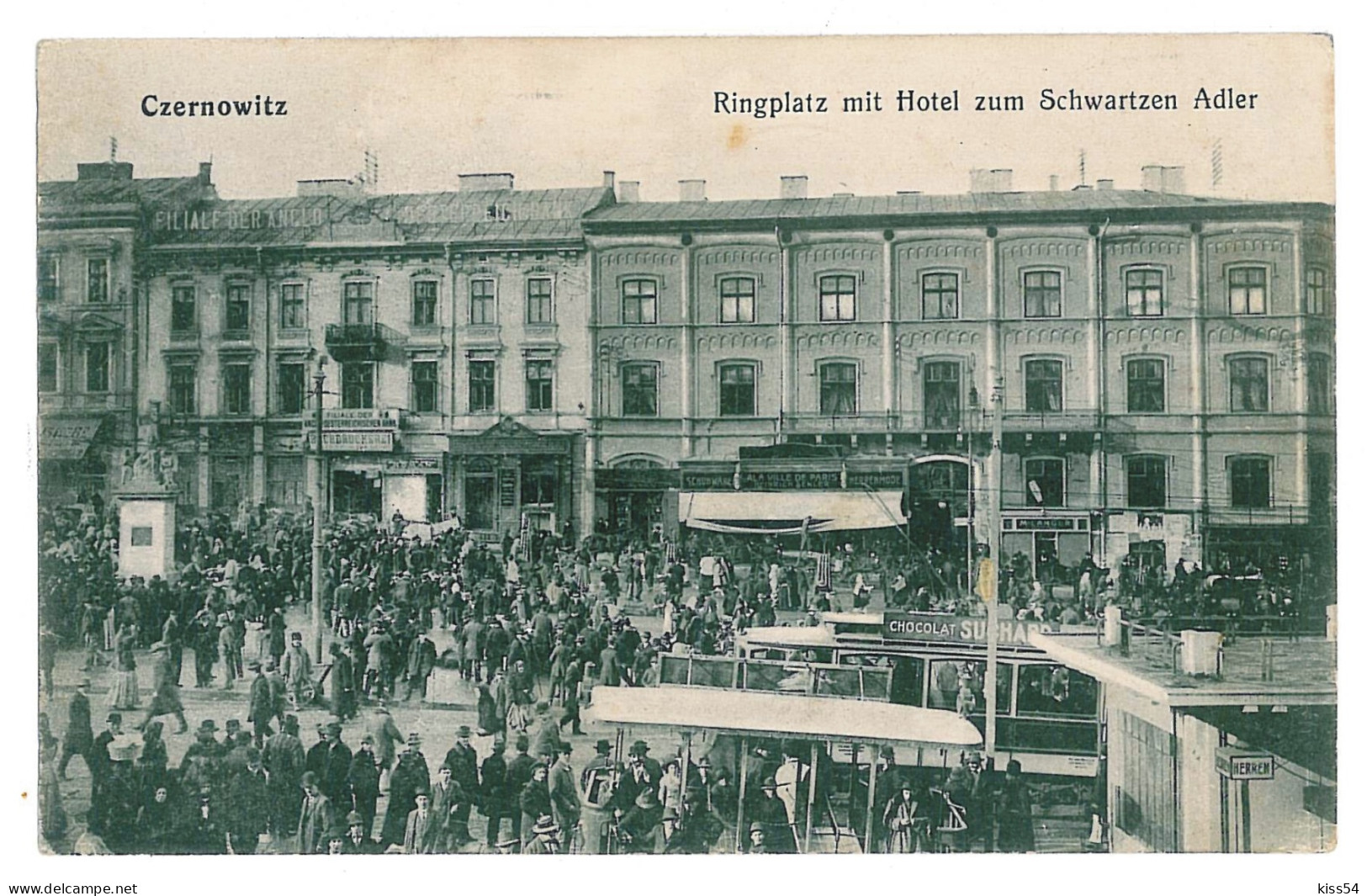 UK 20 - 9784 CZERNOWITZ, Bukowina, Ukraine,  Market - Old Postcard - Used - 1912 - Ukraine