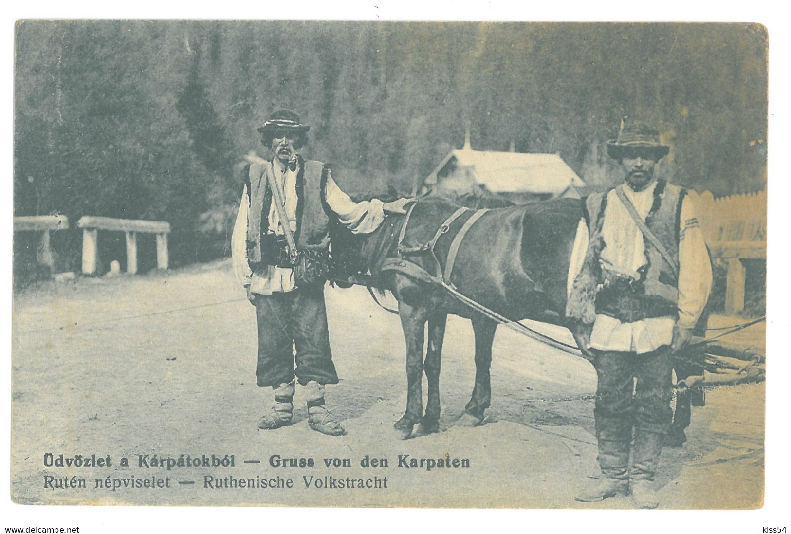 UK 20 - 18945 ETHNICS, Galicia, Ukraine - Old Postcard, CENSOR - Used - 1916 - Ukraine