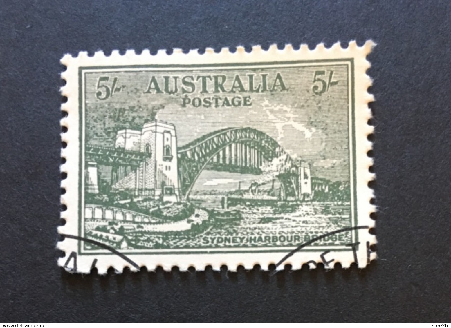 5/- Sydney Harbour Bridge CTO Facsimile Copy - Altri & Non Classificati