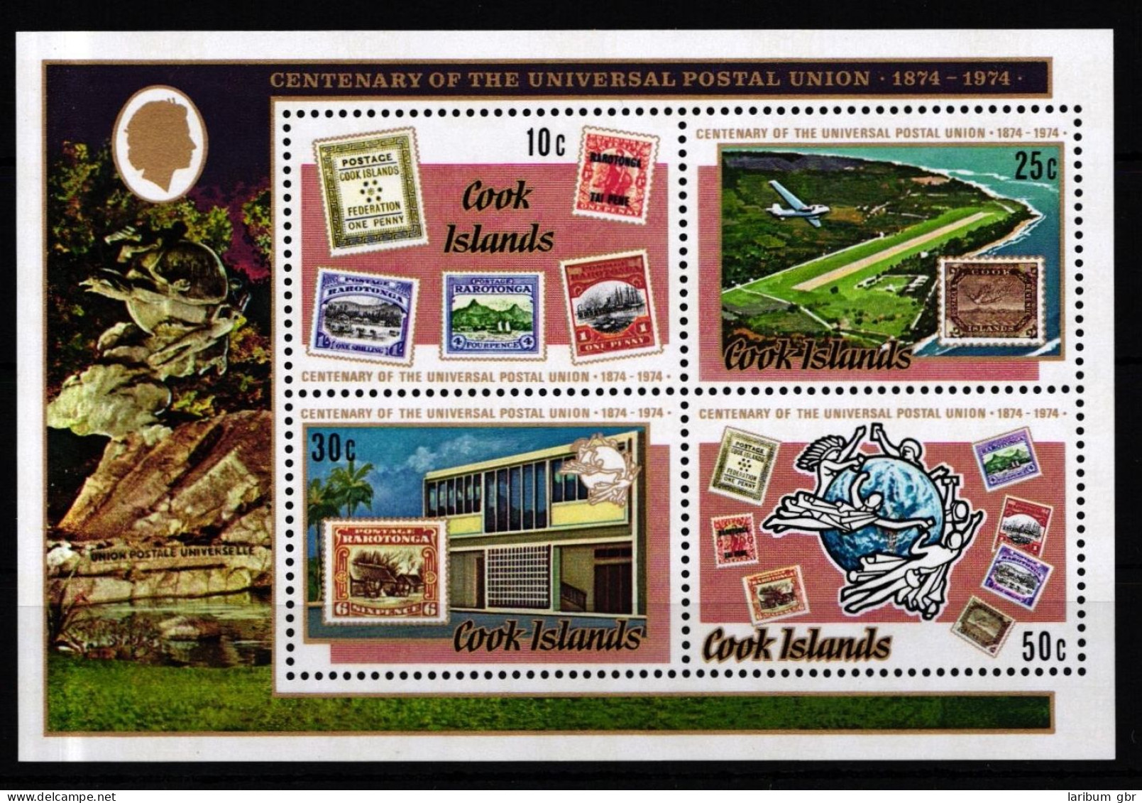 Cook Inseln Block 38 Postfrisch #IP907 - Cook Islands