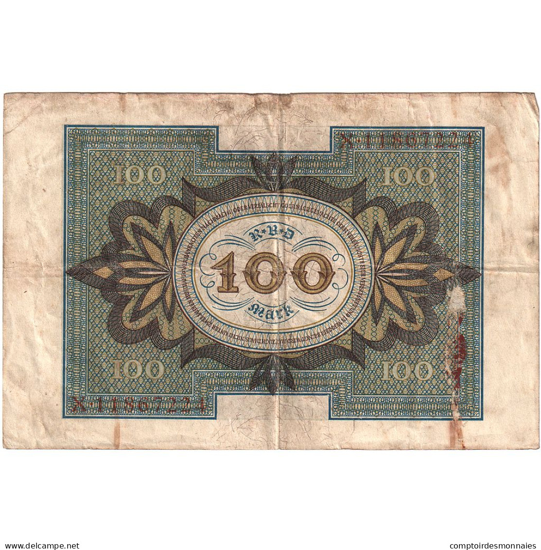 Allemagne, 100 Mark, 1920, 1920-11-01, KM:69b, TB - 100 Mark