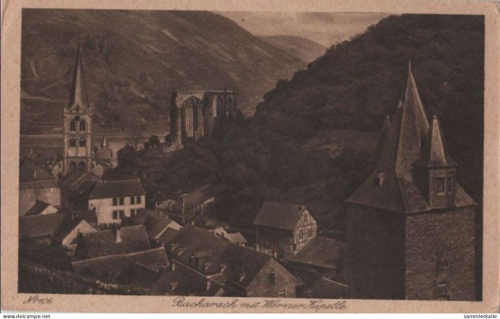 47087 - Bacharach - Mit Werner-Kapelle - Ca. 1935 - Bacharach