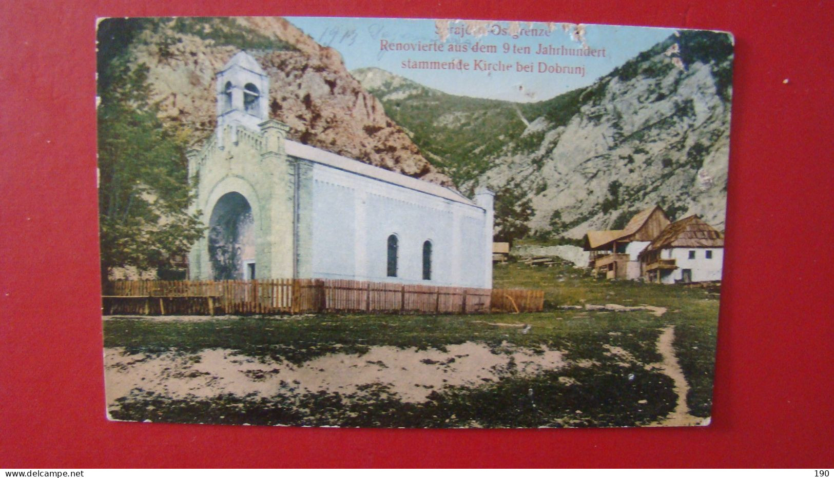 Sarajevo-Dobrunj-Renovierte Aus Dem 9 Ten Jahrhundert Stammende Kirche Bei Dobrunj.Renovirana Crkva Sa 9.stoljeca. - Bosnie-Herzegovine