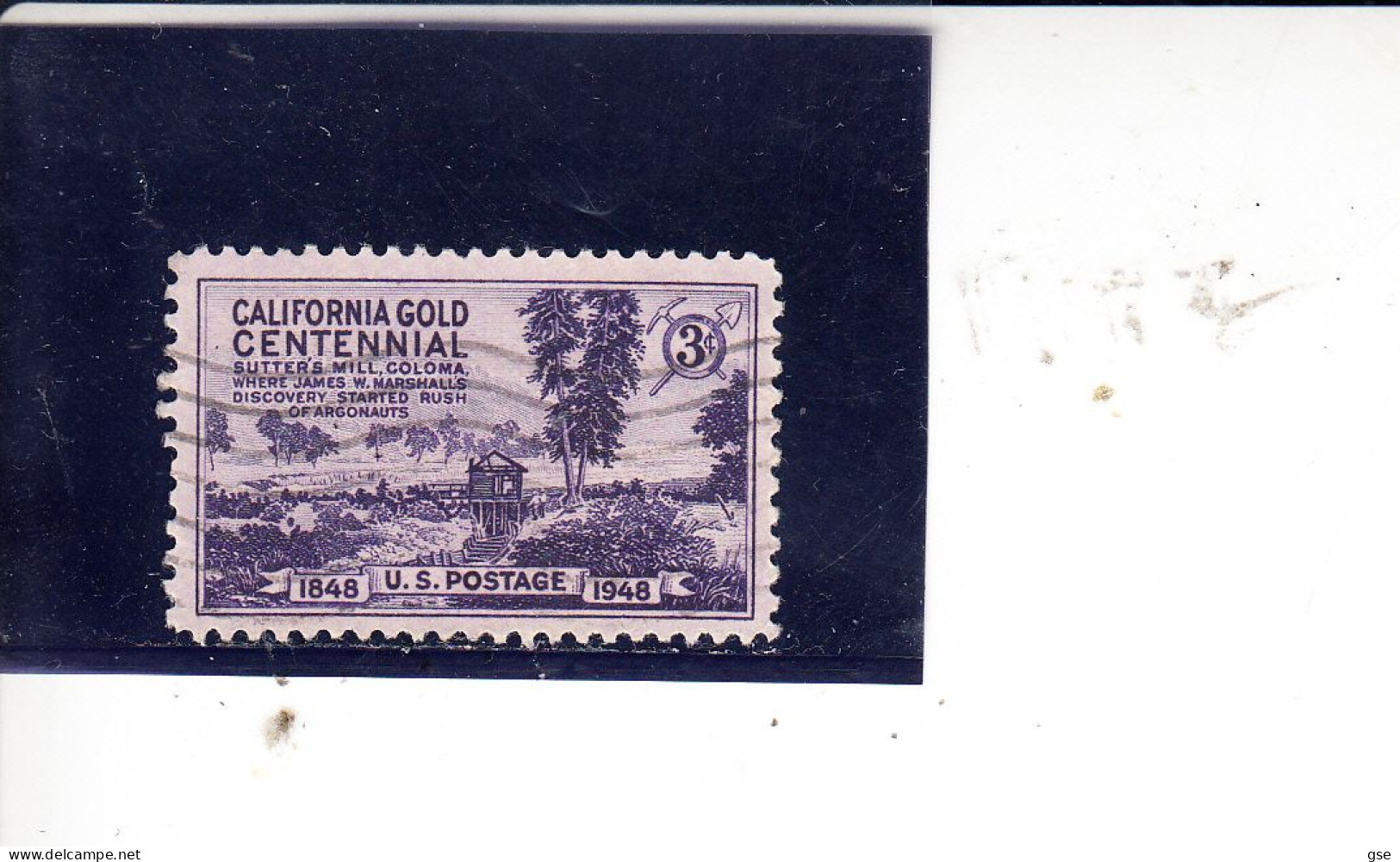 STATI UNITI  1948 - Yvert  596° - Mississipi - Usados