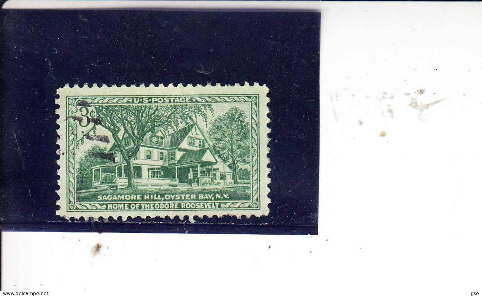 STATI UNITI  1953 - Yvert  574° - Casa Eosvelt - Used Stamps