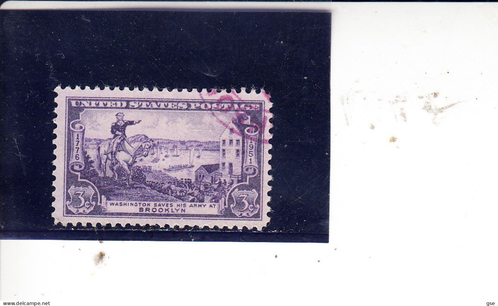 STATI UNITI  1951 - Yvert  554° - Brooklyn - Used Stamps